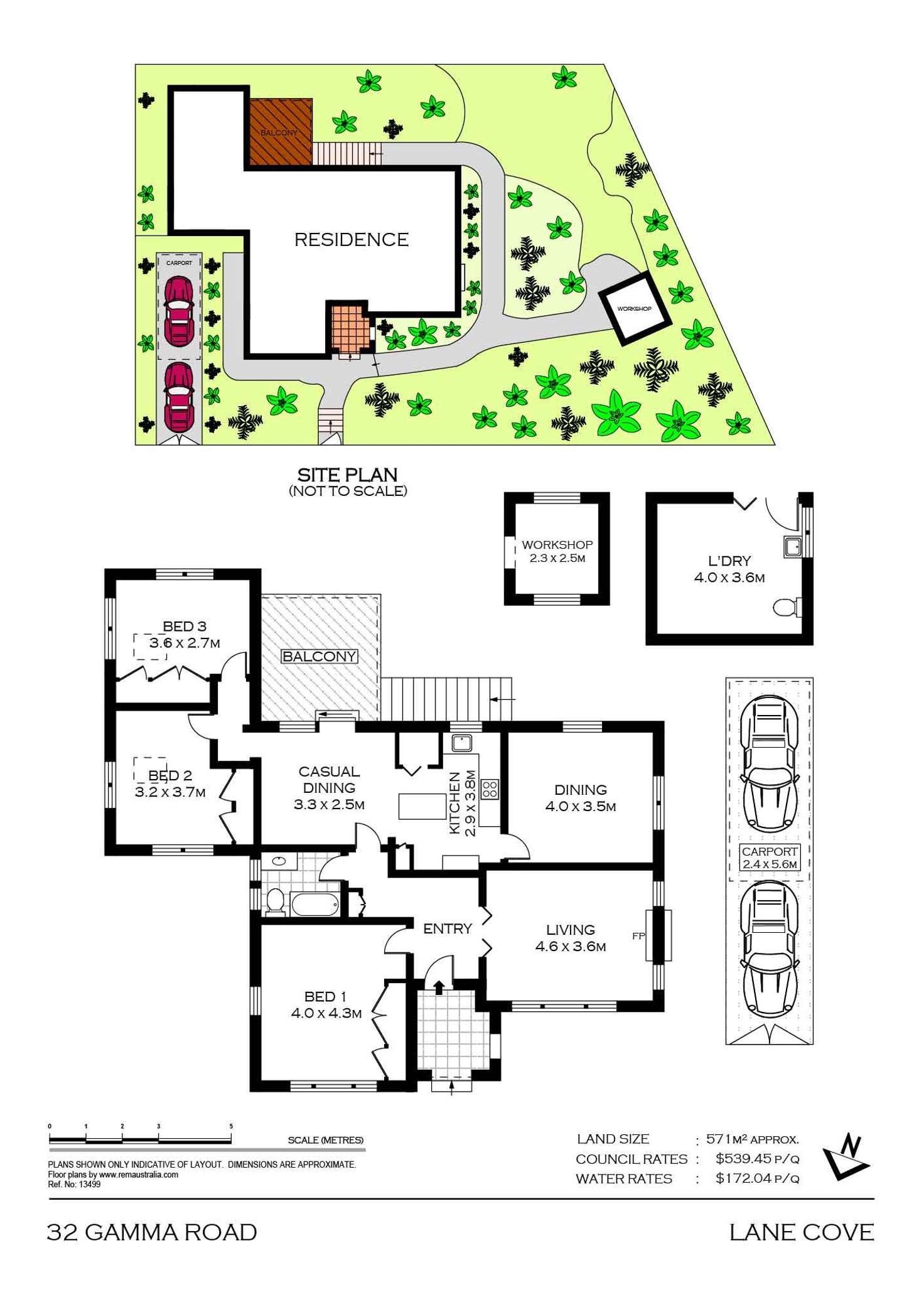 Floorplan of Homely house listing, 32 Gamma Road, Lane Cove NSW 2066