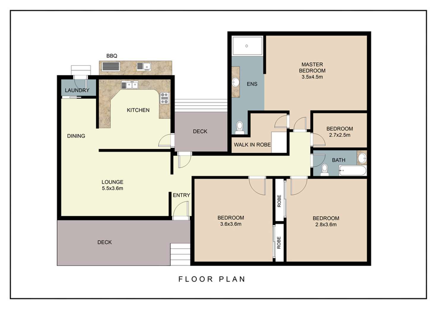 Floorplan of Homely house listing, 33 Hardwood Road, Landsborough QLD 4550