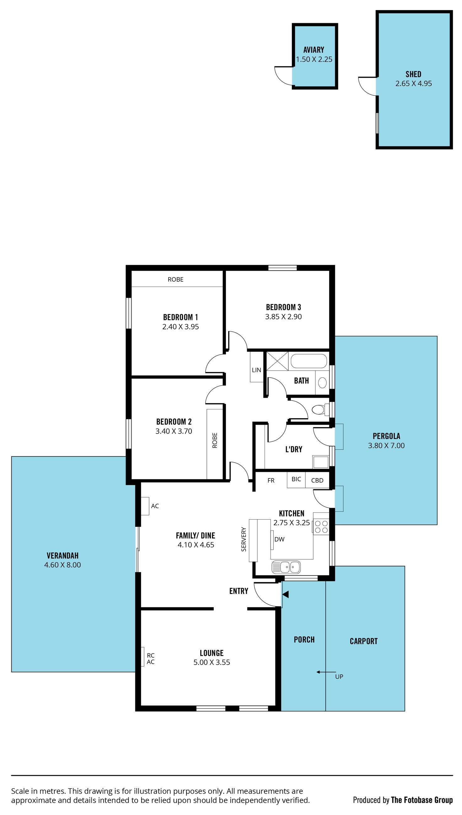Floorplan of Homely house listing, 387 States Road, Morphett Vale SA 5162