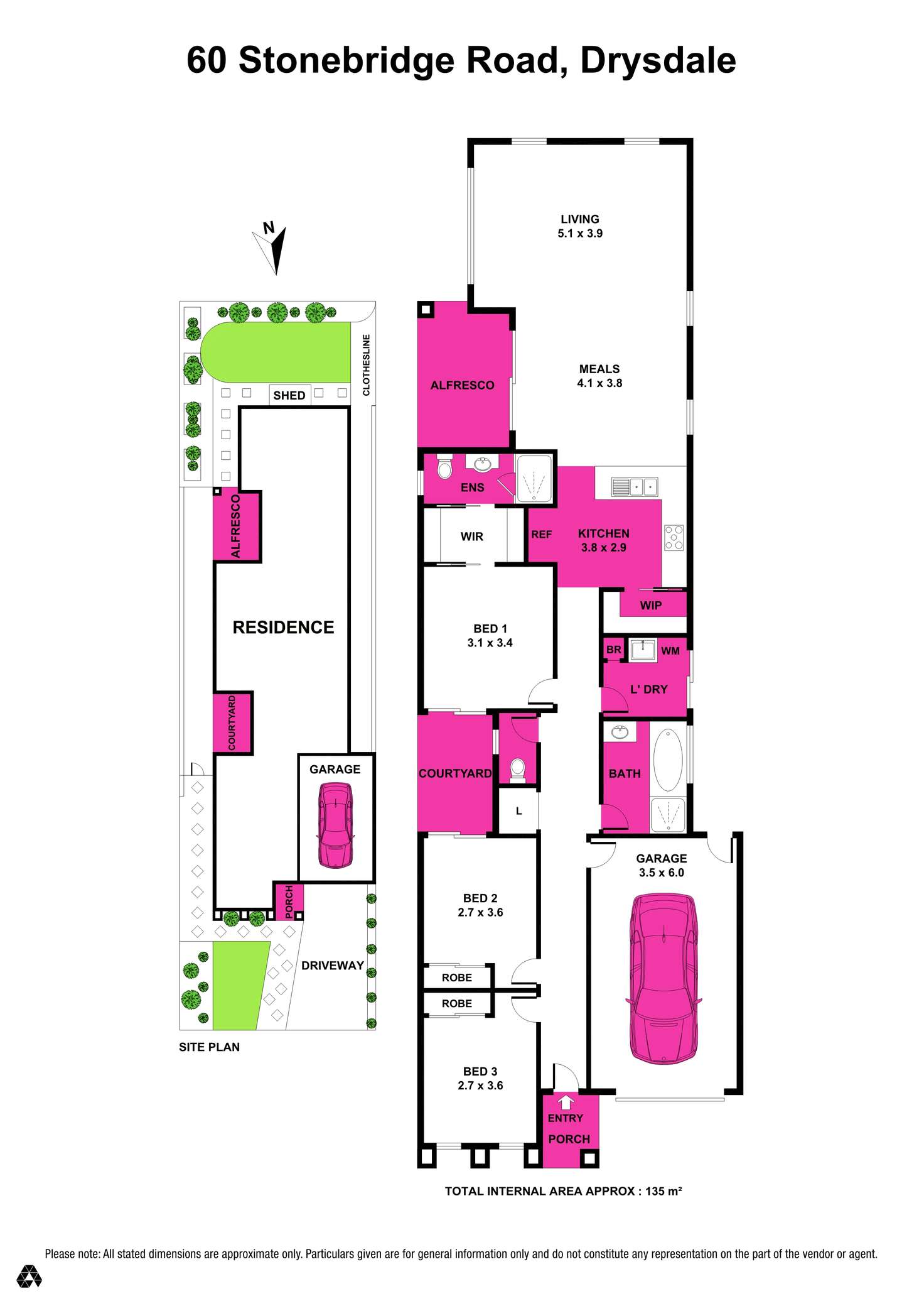 Floorplan of Homely house listing, 60 Stonebridge Road, Drysdale VIC 3222