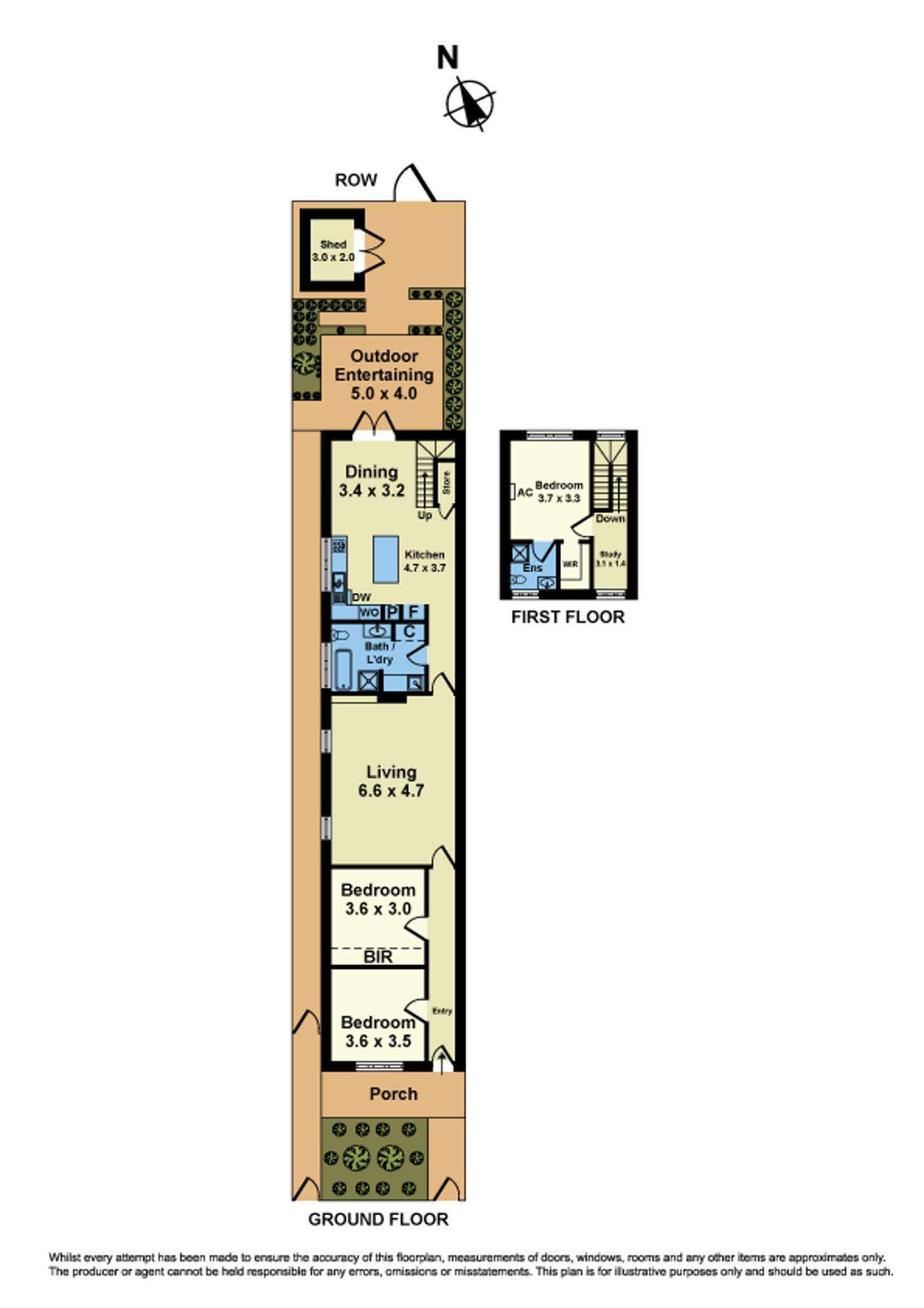 Floorplan of Homely house listing, 96 John Street, Williamstown VIC 3016