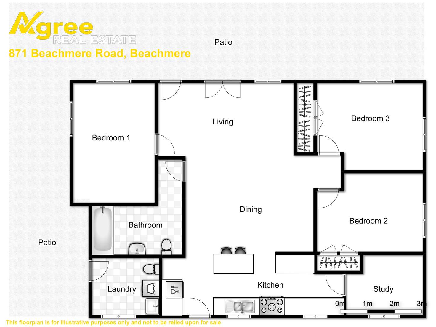 Floorplan of Homely house listing, 871 Beachmere Road, Beachmere QLD 4510