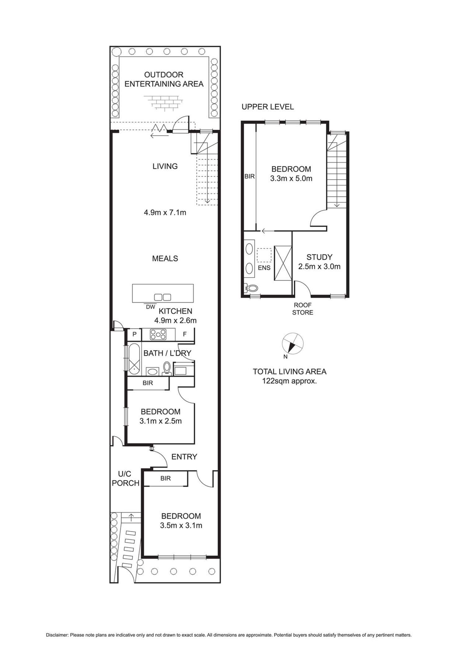 Floorplan of Homely house listing, 228 Ross Street, Port Melbourne VIC 3207
