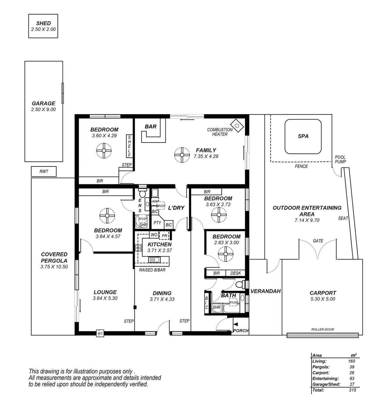 Floorplan of Homely house listing, 10 Lyn Street, Aberfoyle Park SA 5159