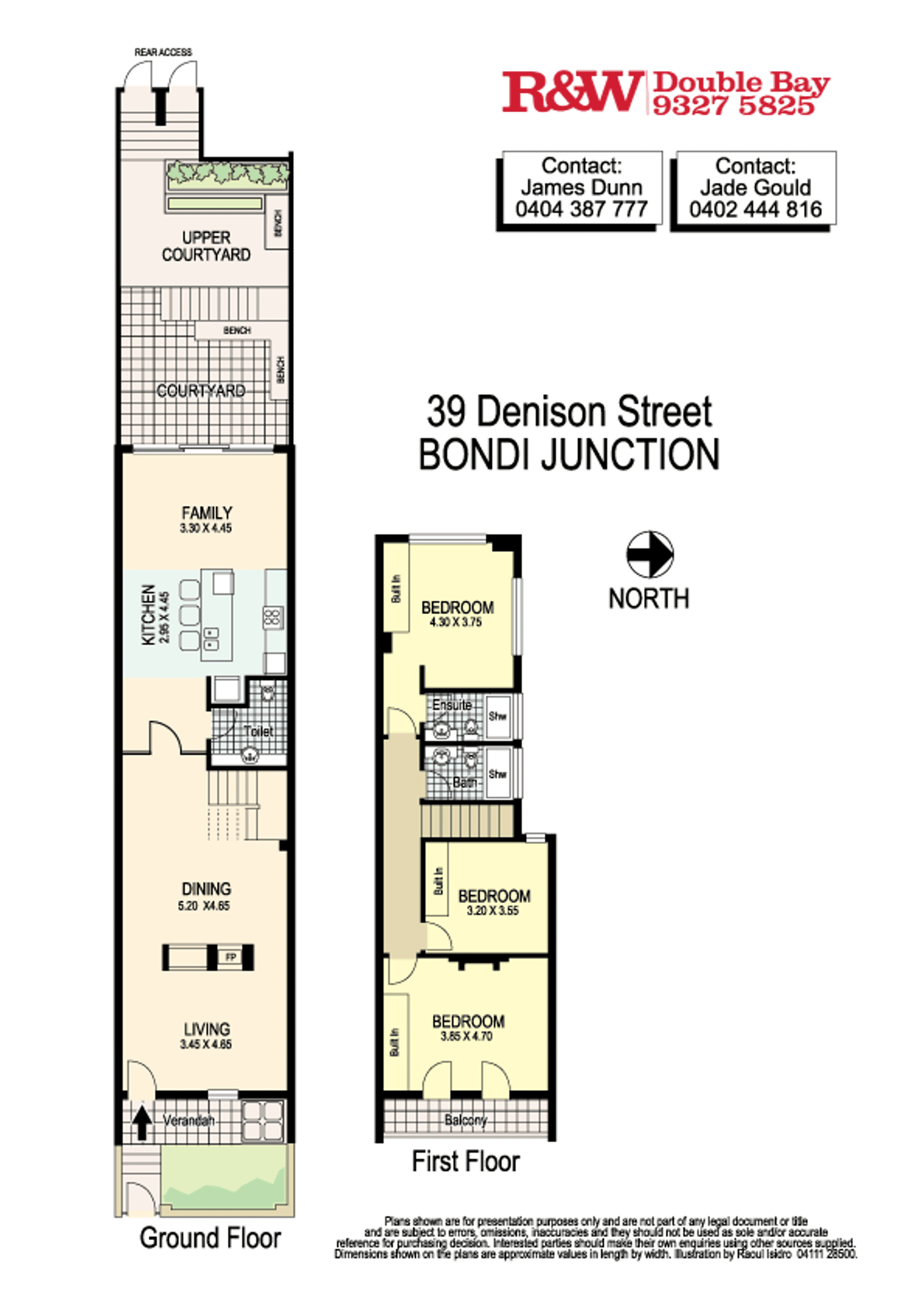 Floorplan of Homely house listing, 39 Denison Street, Bondi Junction NSW 2022