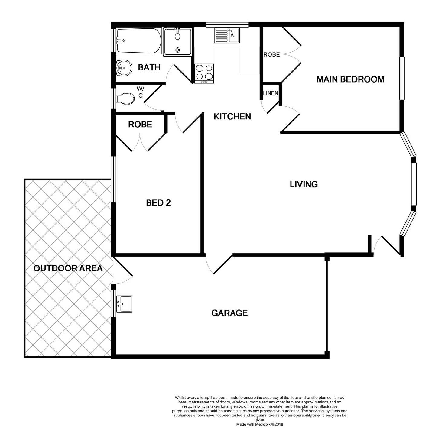 Floorplan of Homely house listing, 3/28 Nardoo Avenue, Aberglasslyn NSW 2320