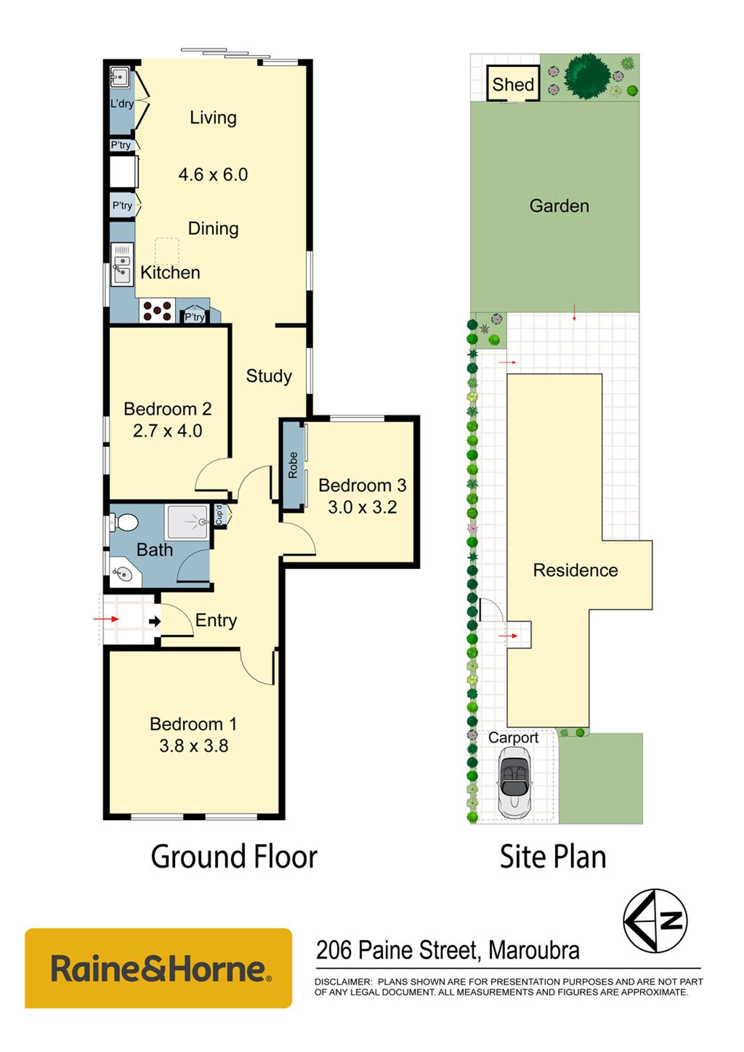 Floorplan of Homely house listing, 206 Paine Street, Maroubra NSW 2035
