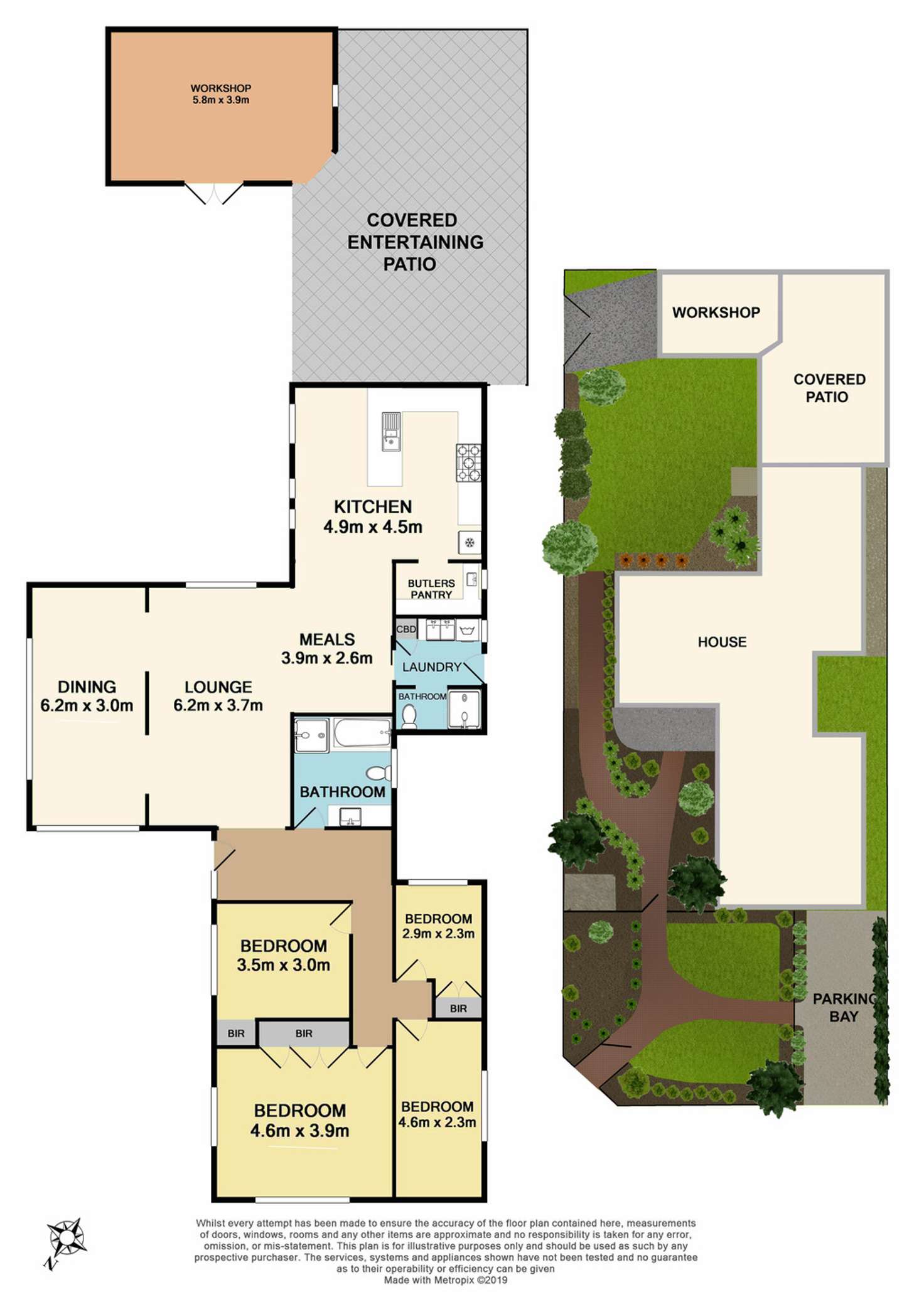 Floorplan of Homely house listing, 82 Broadway, Bonbeach VIC 3196