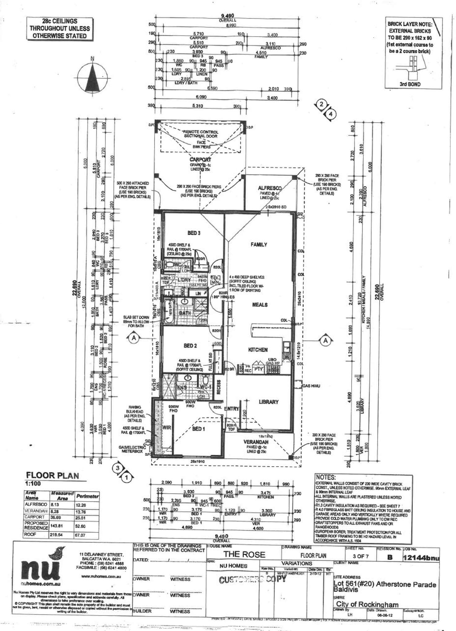 Floorplan of Homely house listing, 20 Atherstone Parade, Baldivis WA 6171