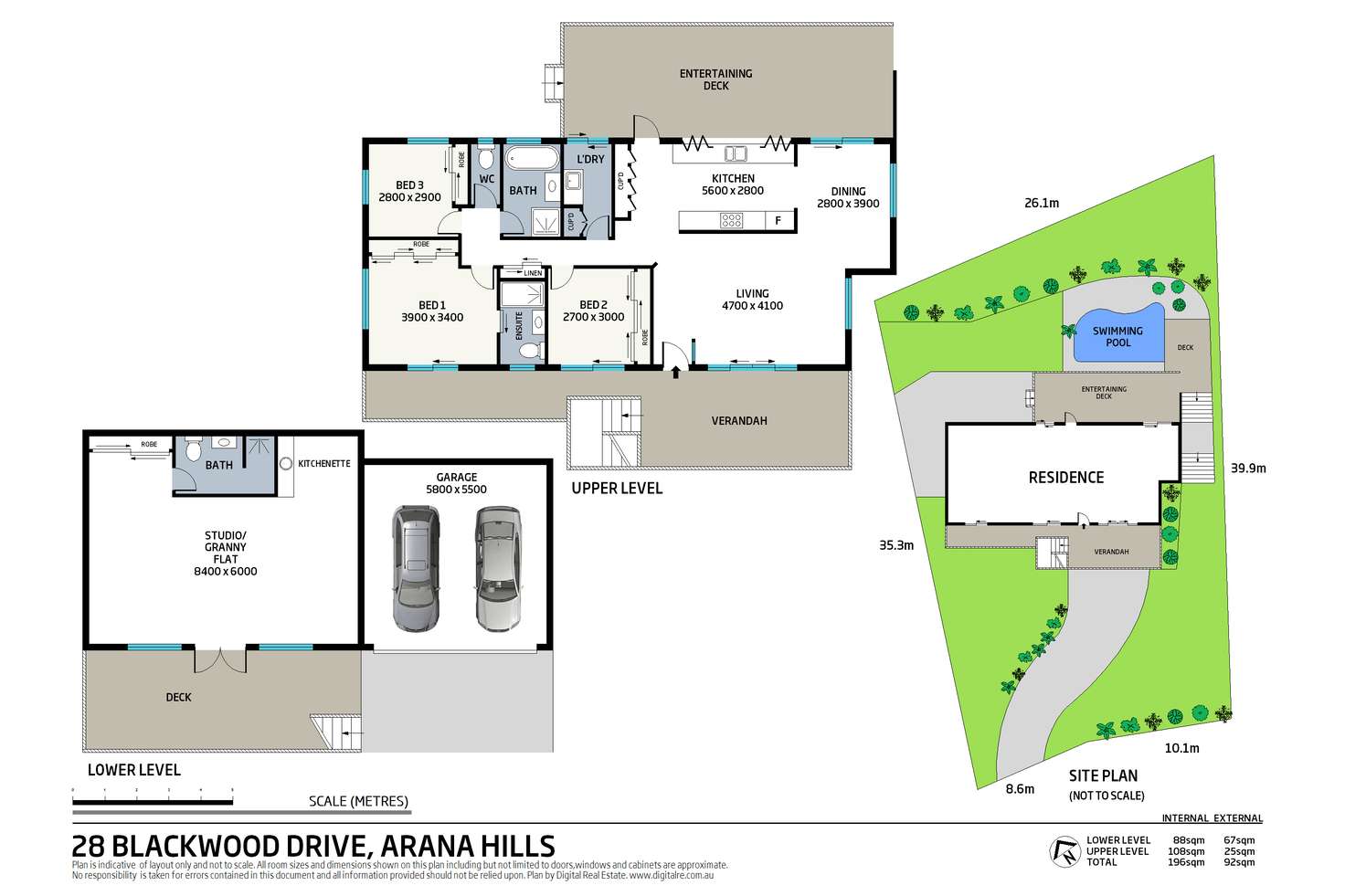 Floorplan of Homely house listing, 28 Blackwood Drive, Arana Hills QLD 4054