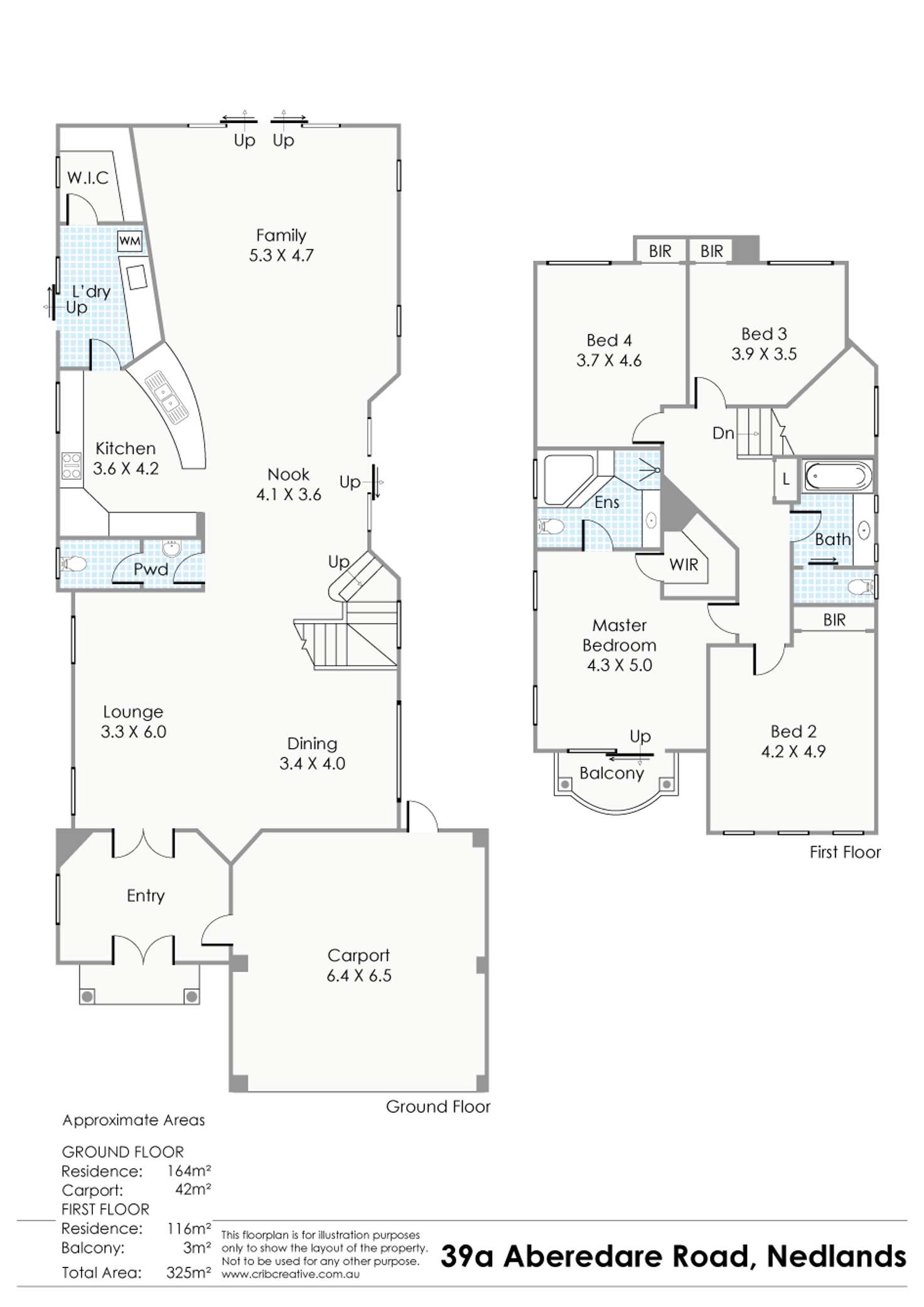Floorplan of Homely house listing, 39A Aberdare Road, Nedlands WA 6009