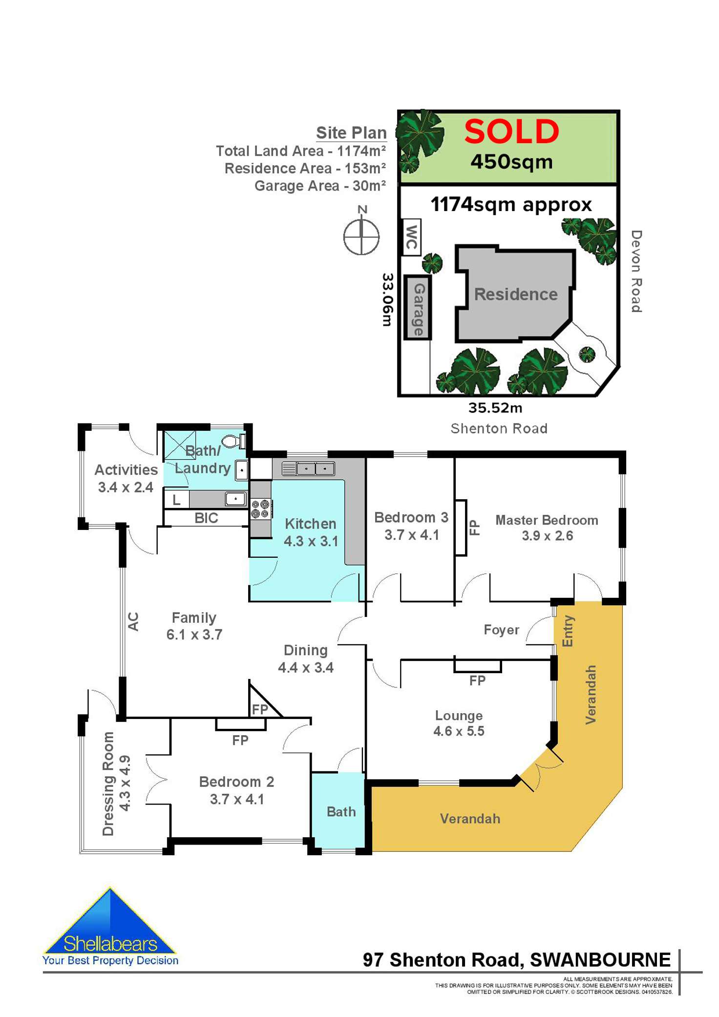 Floorplan of Homely house listing, 97 Shenton Road, Swanbourne WA 6010