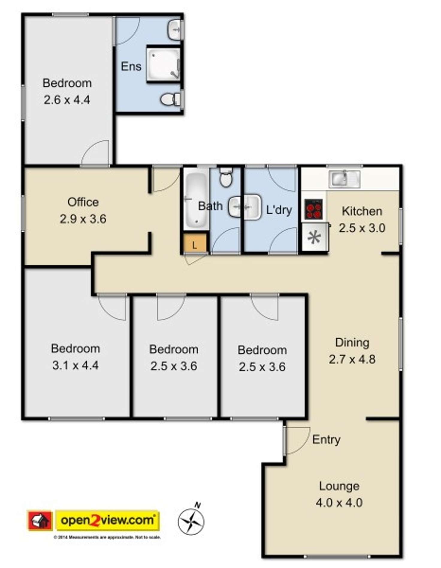 Floorplan of Homely house listing, 24 Waikanda Crescent, Whalan NSW 2770