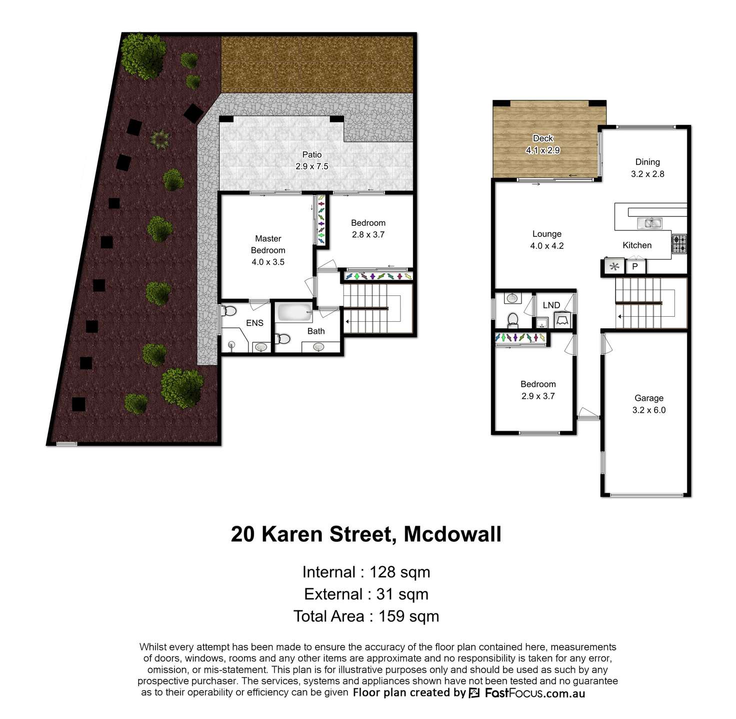 Floorplan of Homely townhouse listing, 20/149 Keona Road, Mcdowall QLD 4053