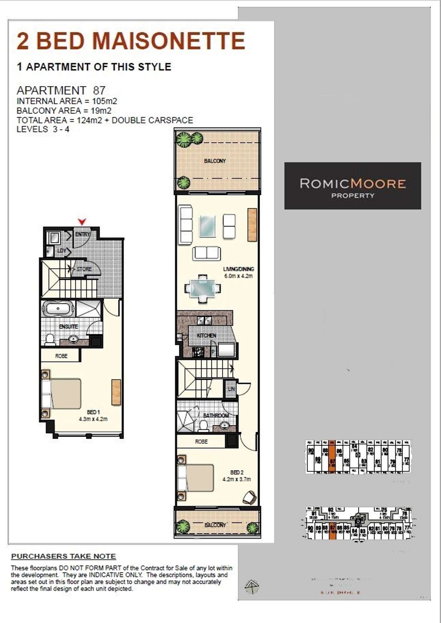 Floorplan of Homely apartment listing, 87/18-26 Church Avenue, Mascot NSW 2020