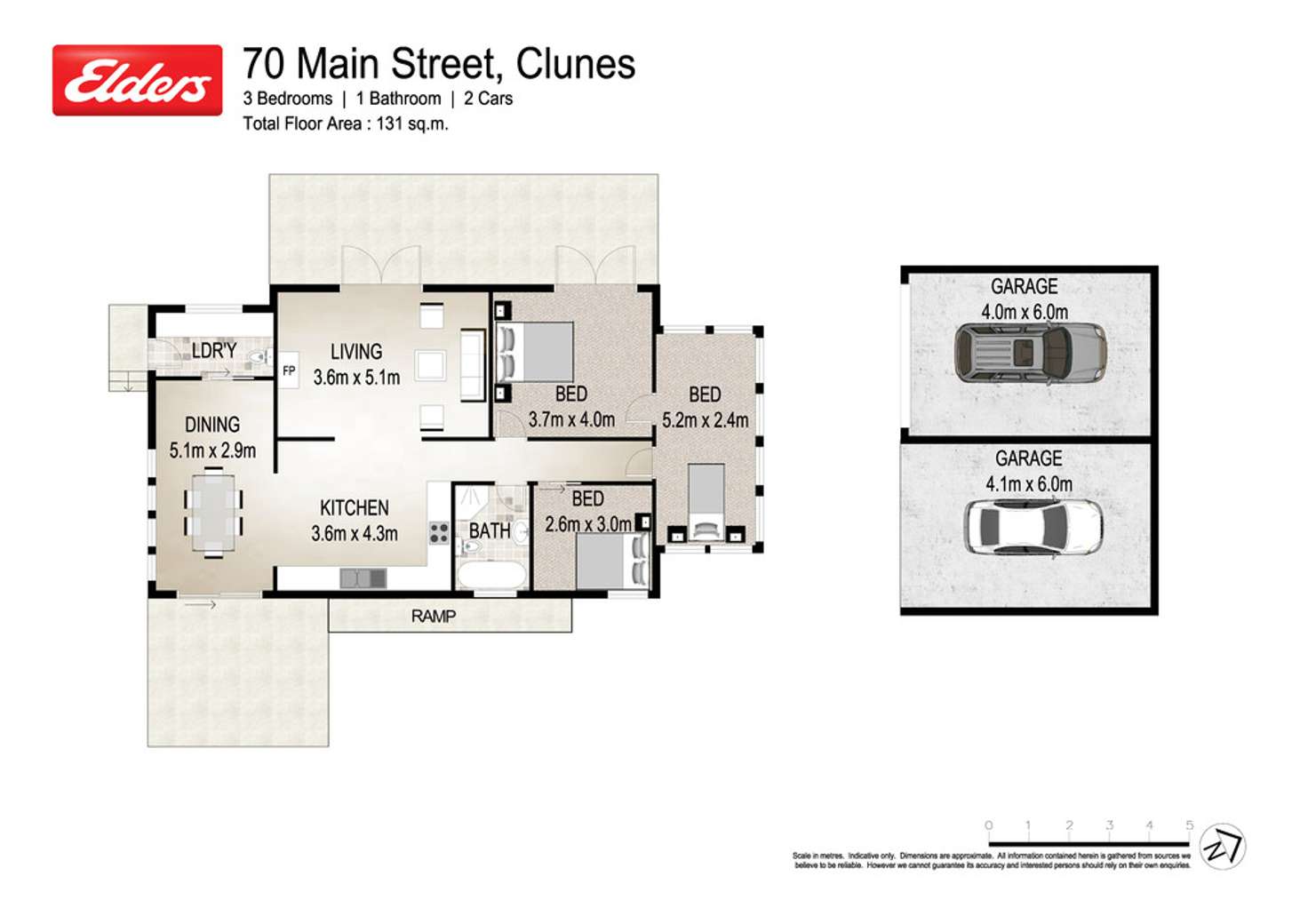 Floorplan of Homely house listing, 70 Main Street, Clunes NSW 2480