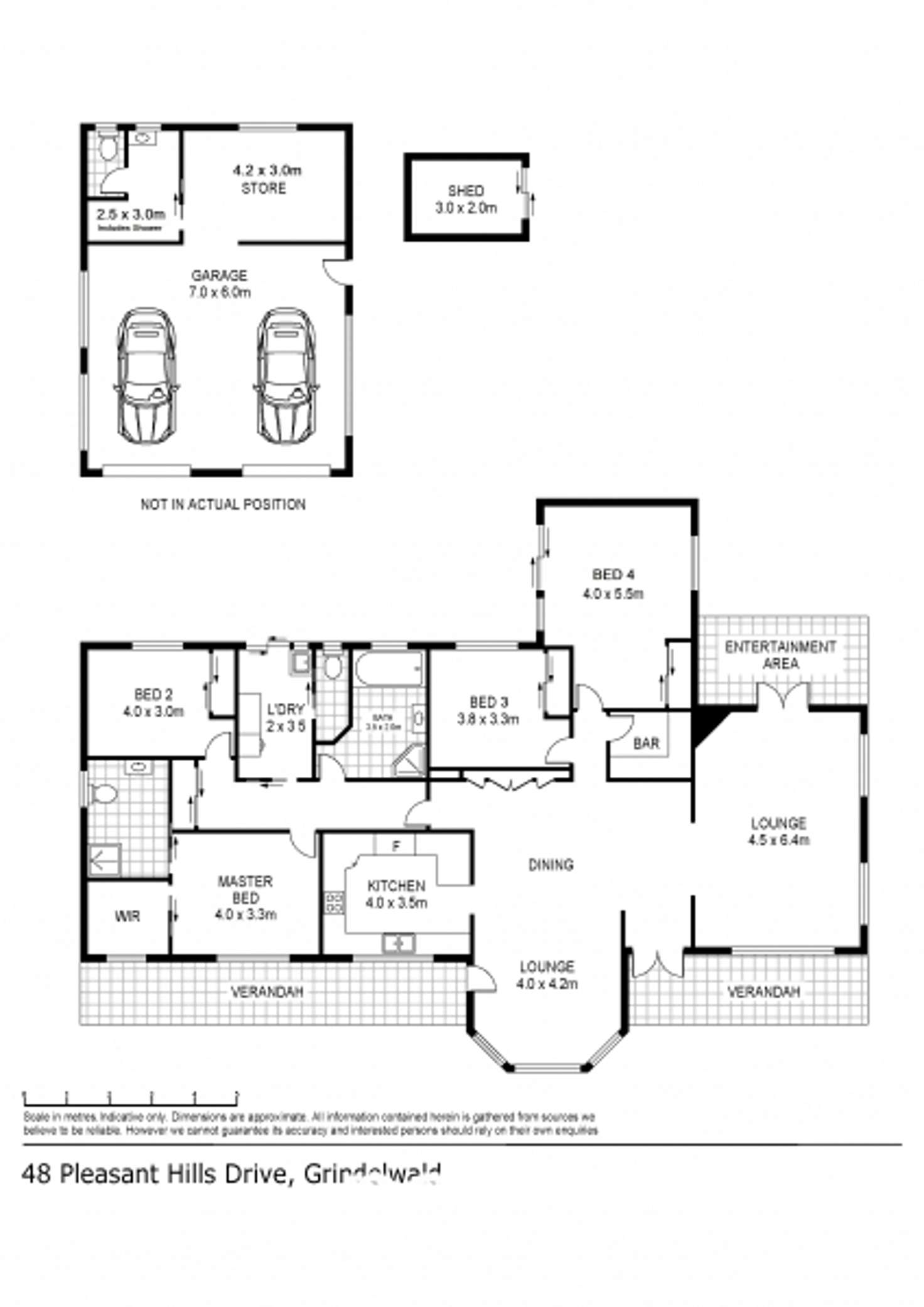 Floorplan of Homely house listing, 48 Pleasant Hills Drive, Grindelwald TAS 7277