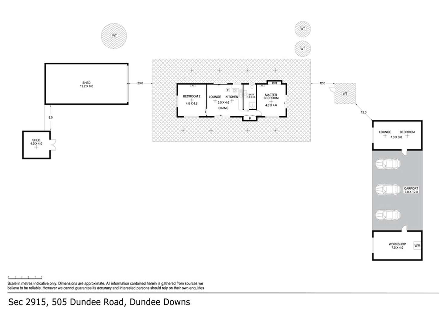 Floorplan of Homely house listing, 505 Dundee Road, Dundee Downs NT 840