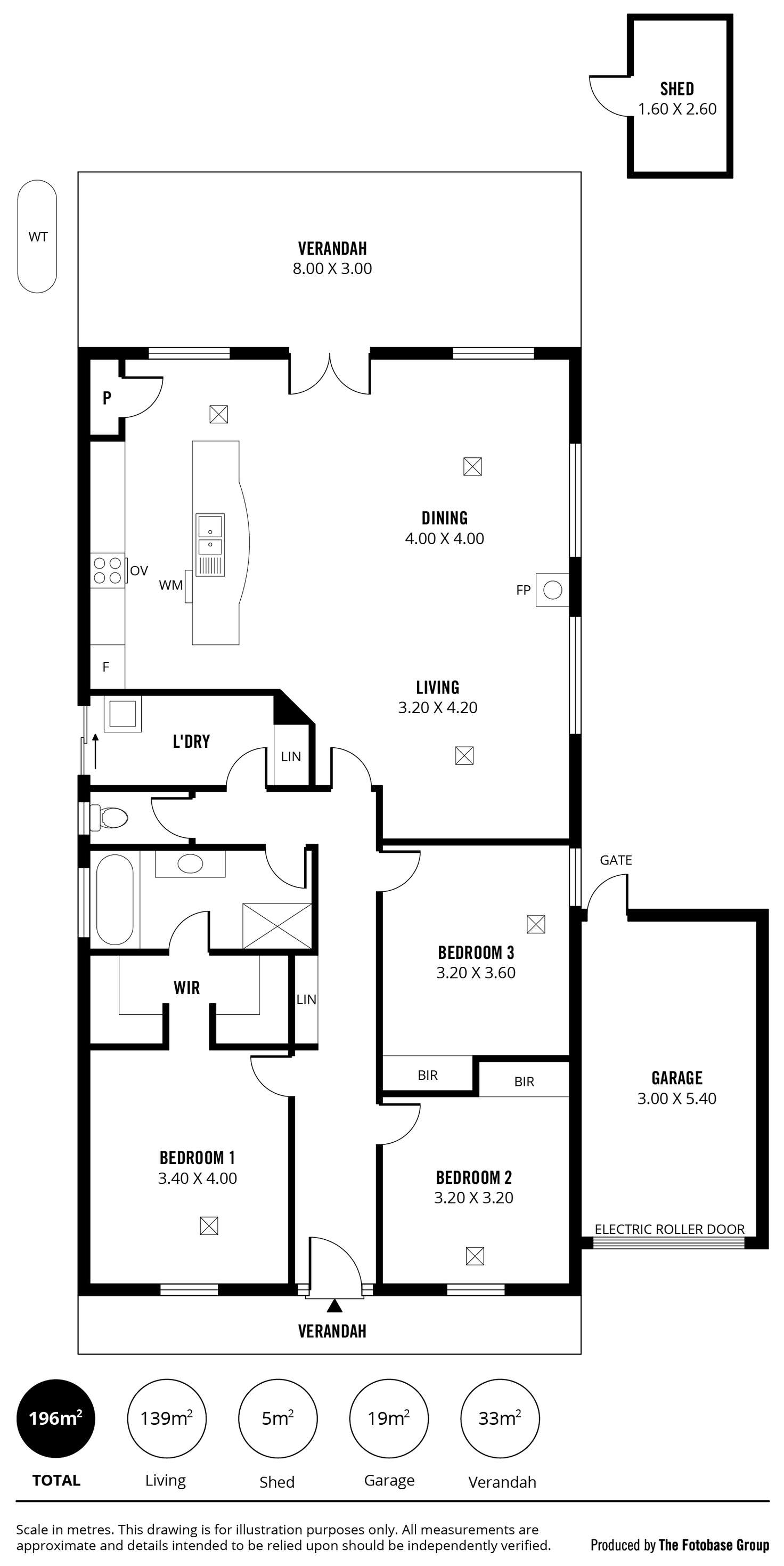 Floorplan of Homely house listing, 11 Springwood Way, Northgate SA 5085