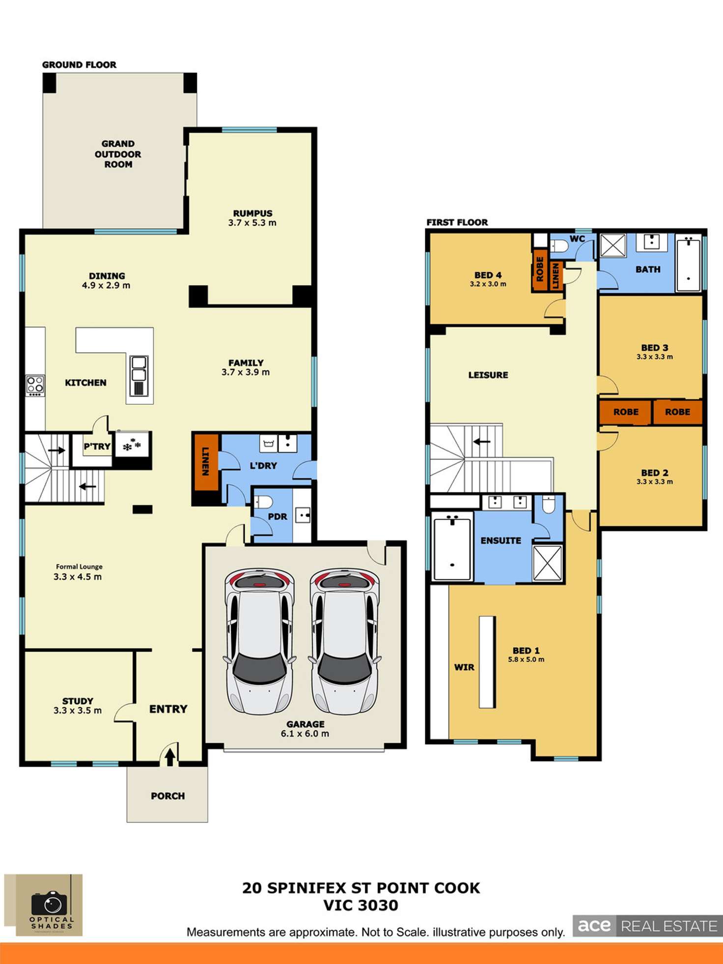 Floorplan of Homely house listing, 20 Spinifex Street, Point Cook VIC 3030