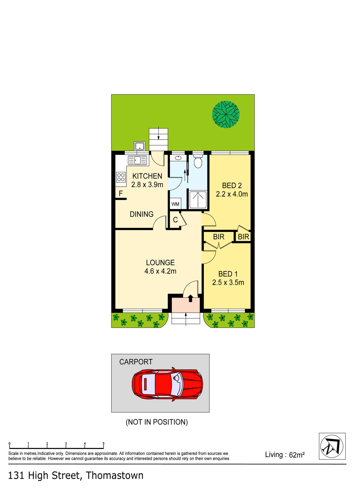 Floorplan of Homely unit listing, 8/131 High Street, Thomastown VIC 3074