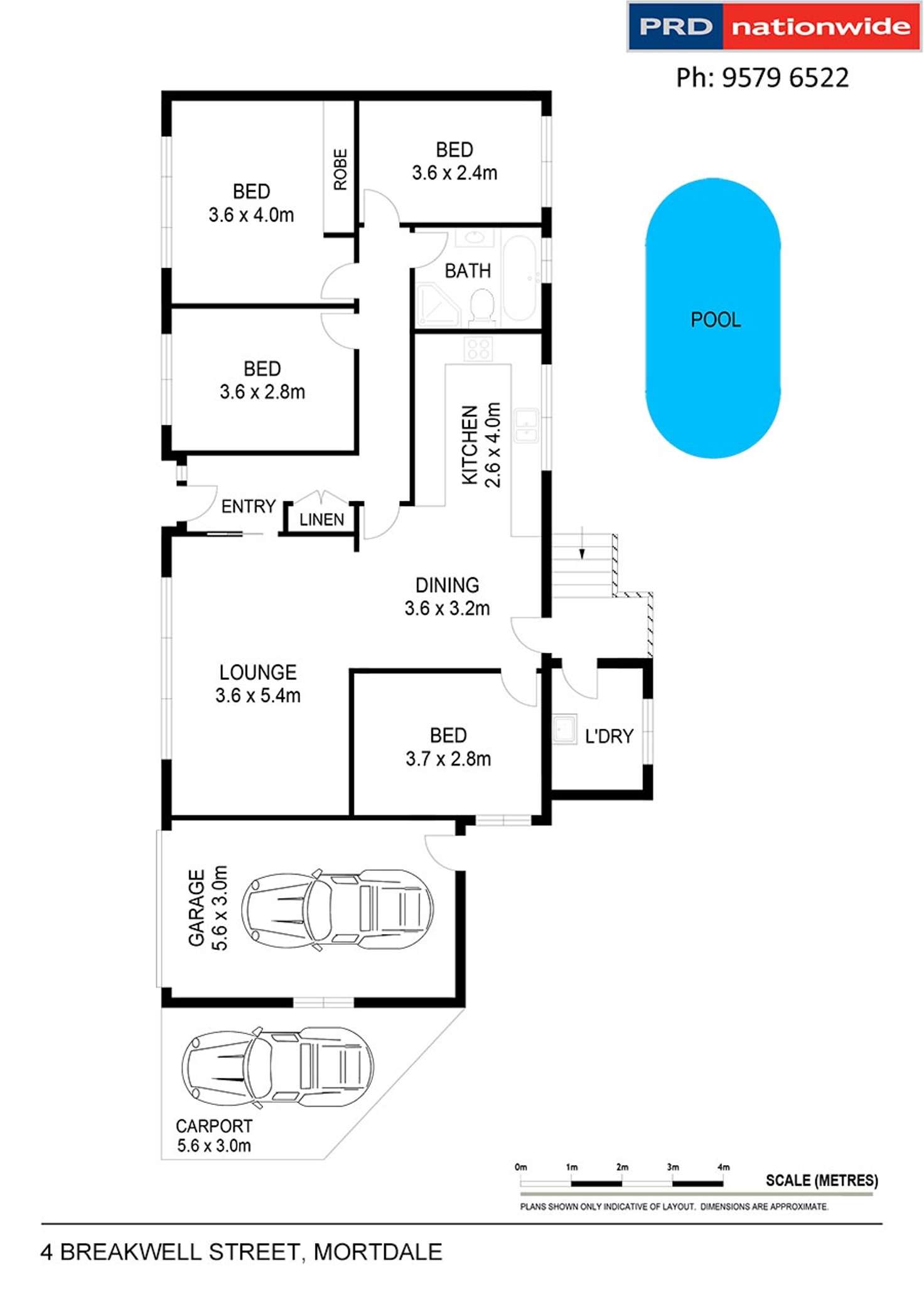 Floorplan of Homely house listing, 4 Breakwell Street, Mortdale NSW 2223