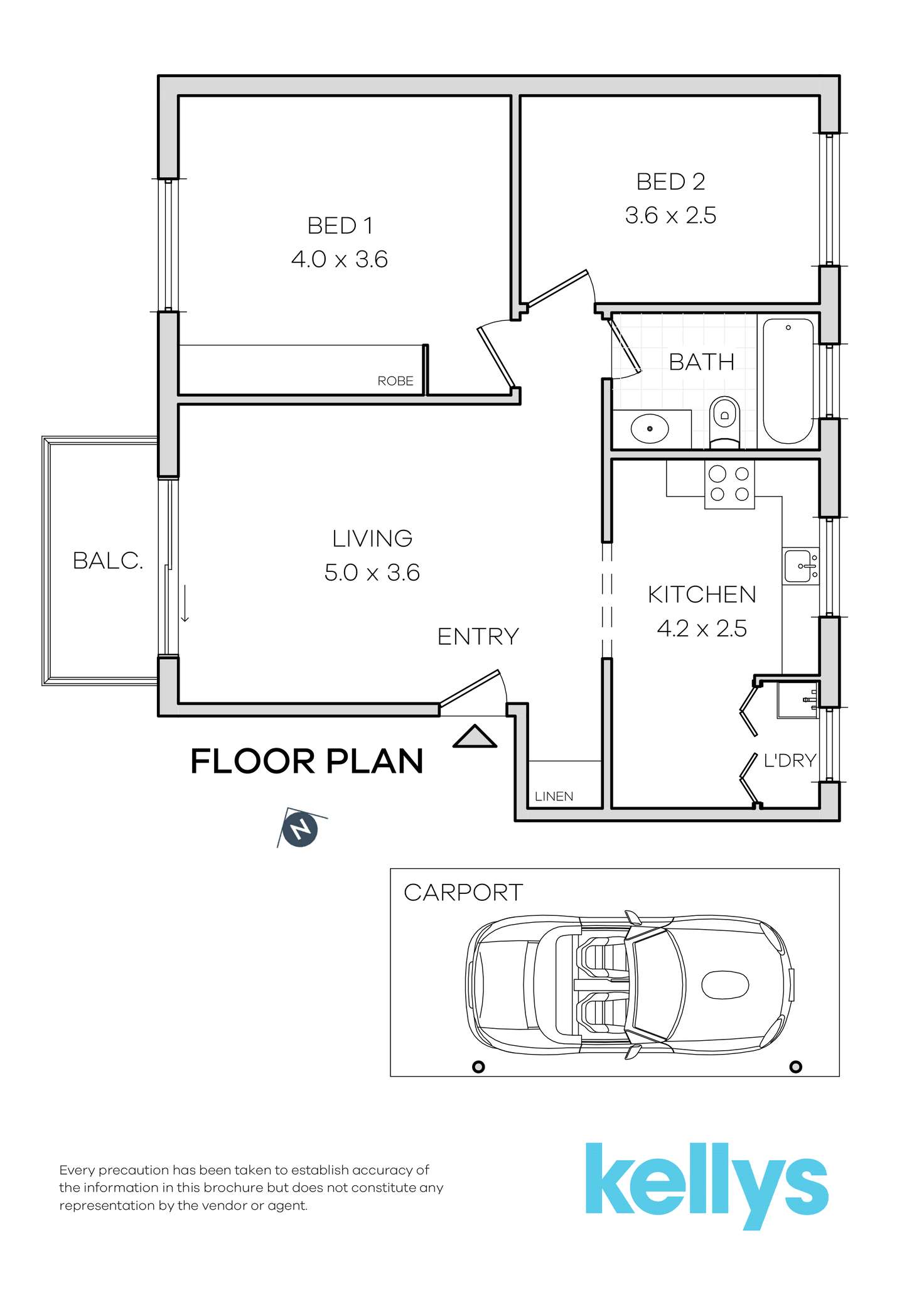 Floorplan of Homely apartment listing, 11/119 Cavendish Street, Stanmore NSW 2048