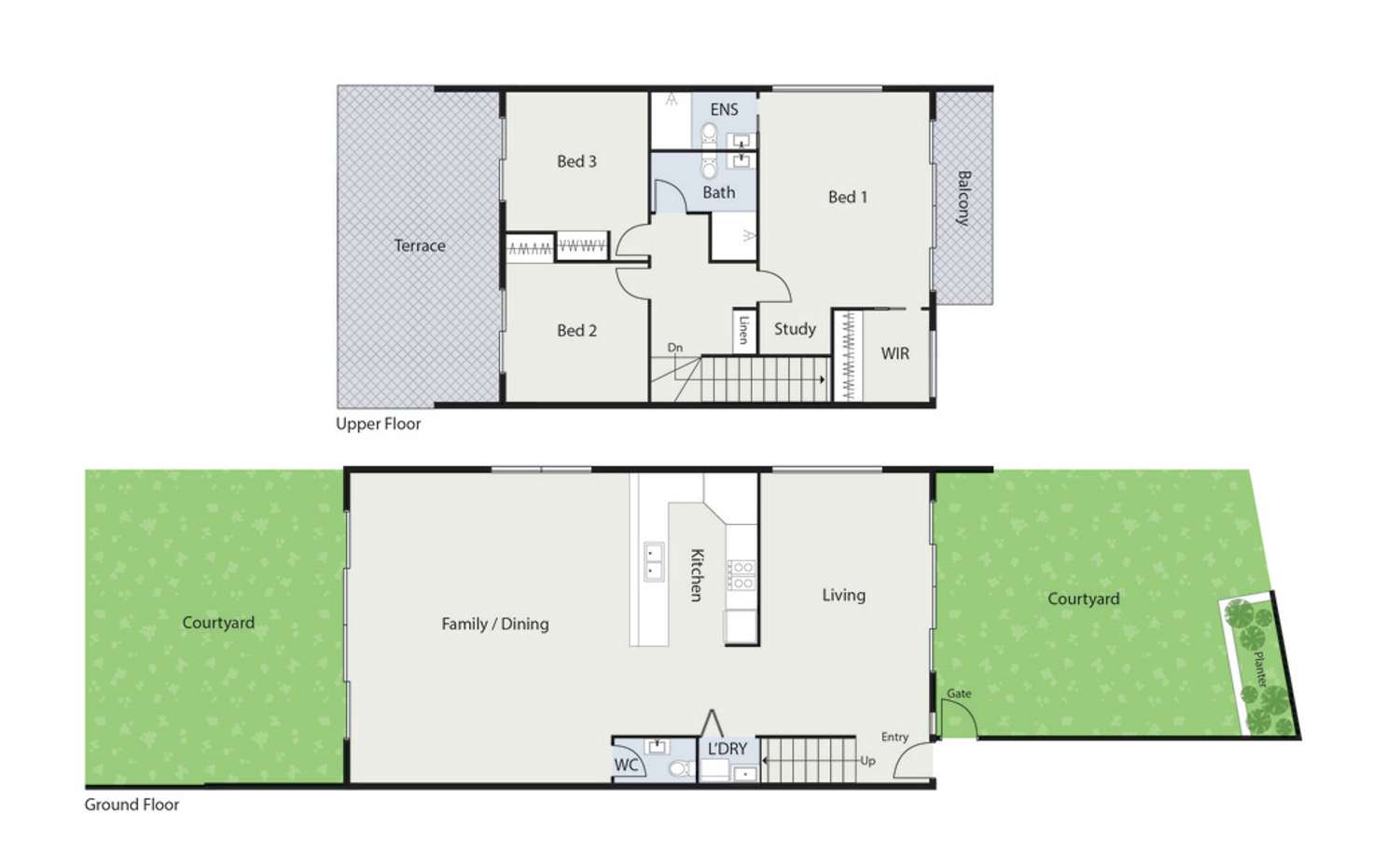 Floorplan of Homely house listing, 11/33 Eggleston Crescent, Chifley ACT 2606
