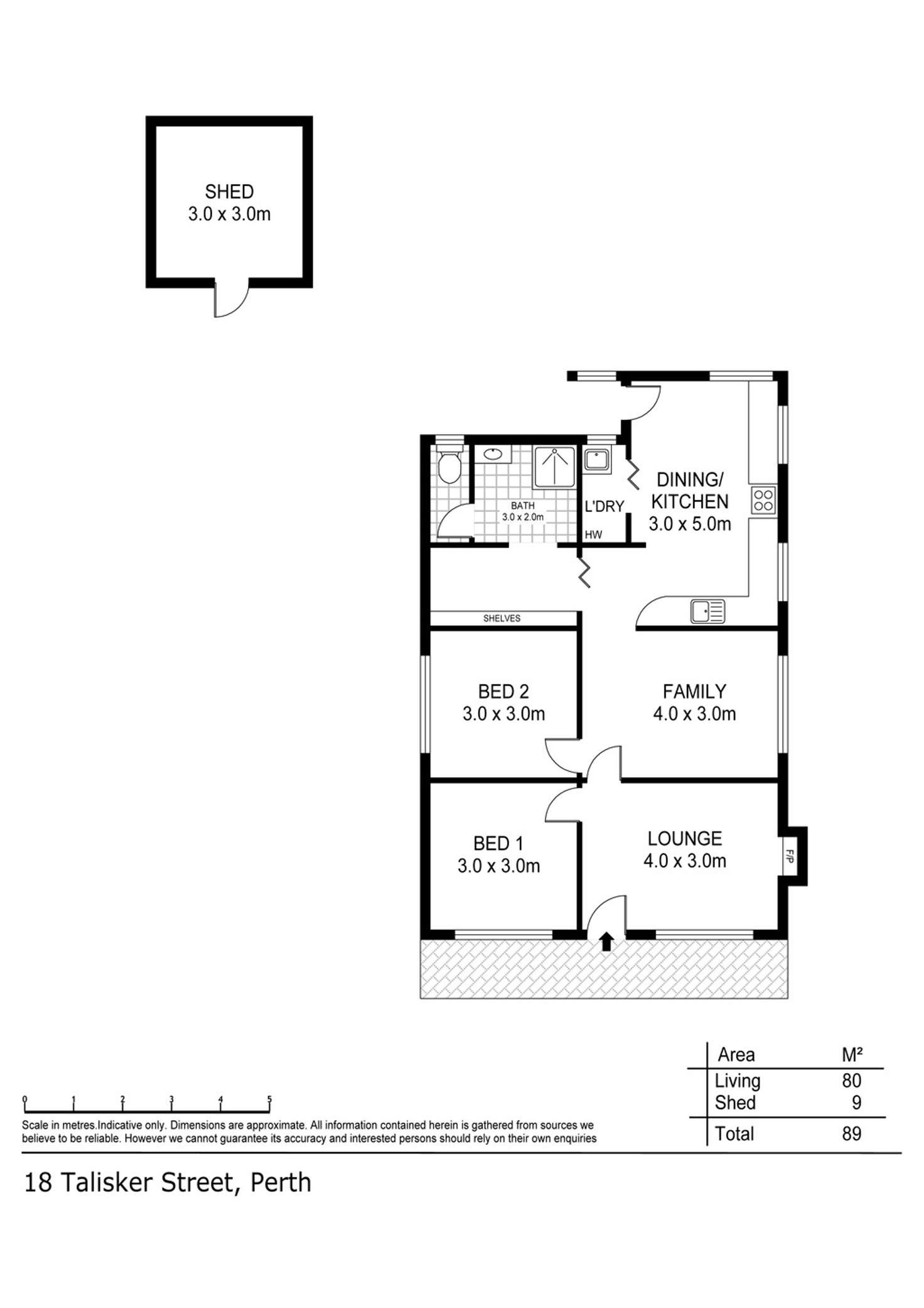 Floorplan of Homely house listing, 18 Talisker Street, Perth TAS 7300