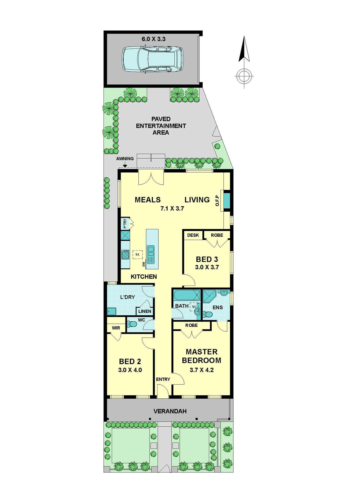 Floorplan of Homely house listing, 12 Taylor Street, Moonee Ponds VIC 3039