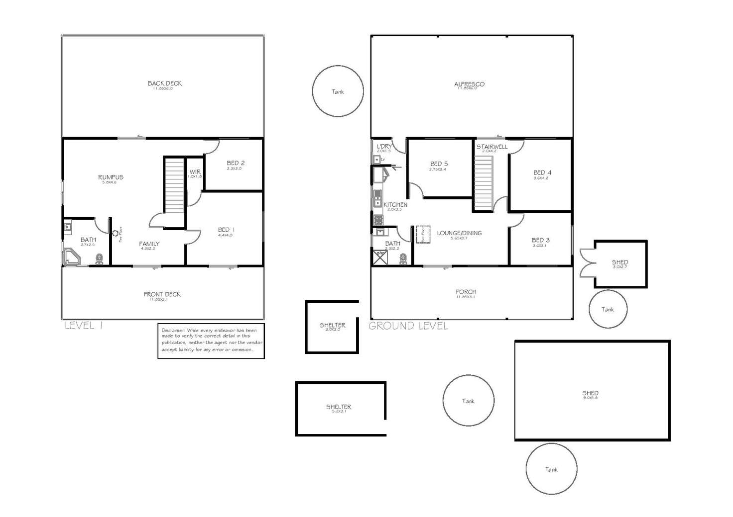 Floorplan of Homely house listing, 58 Pope Drive, Charlton Gully SA 5607