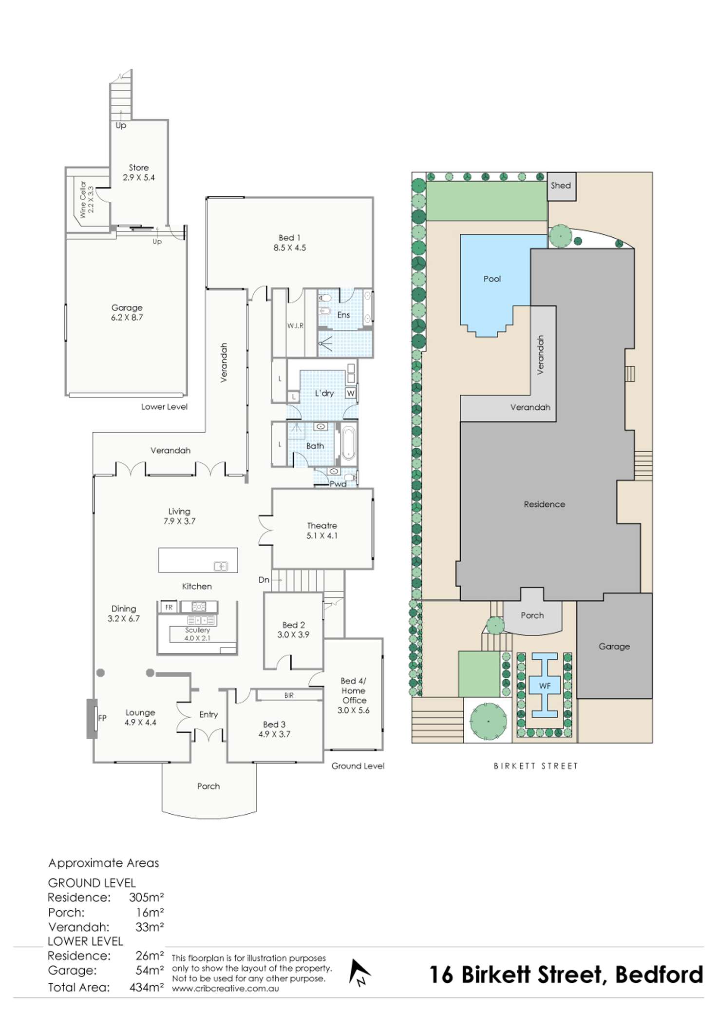 Floorplan of Homely house listing, 16 Birkett Street, Bedford WA 6052
