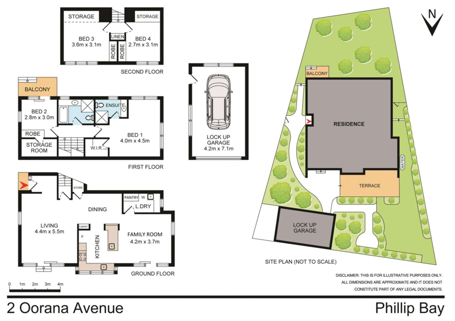 Floorplan of Homely house listing, 2 Oorana Avenue, Phillip Bay NSW 2036