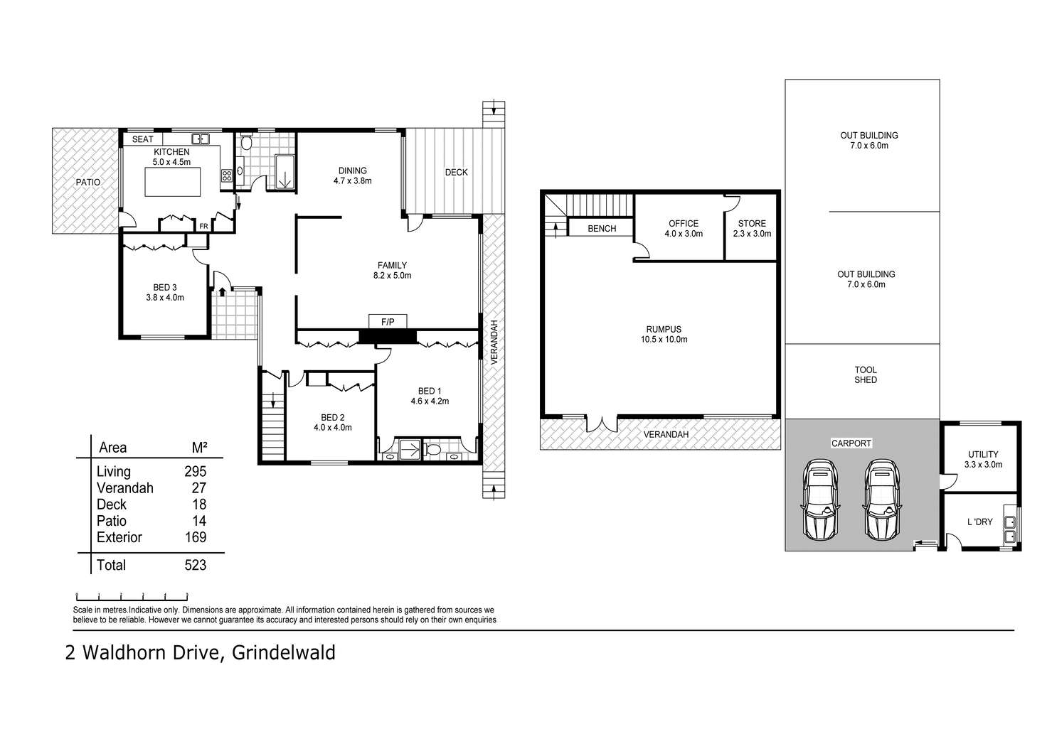 Floorplan of Homely house listing, 2 Waldhorn Drive, Grindelwald TAS 7277