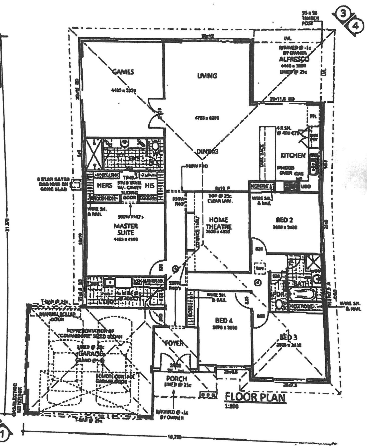 Floorplan of Homely house listing, 21 Santorini Loop, Binningup WA 6233
