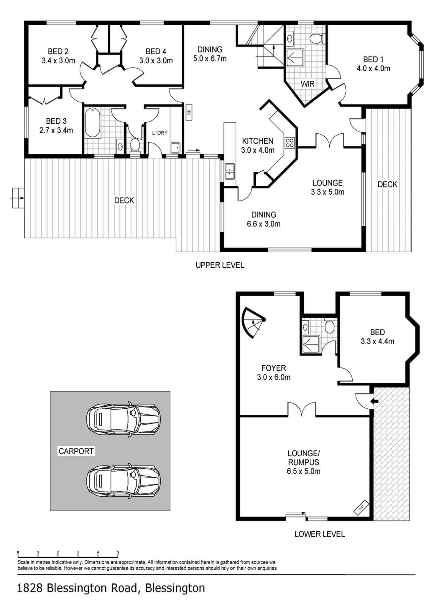Floorplan of Homely house listing, 1828 Blessington Road, Blessington TAS 7212