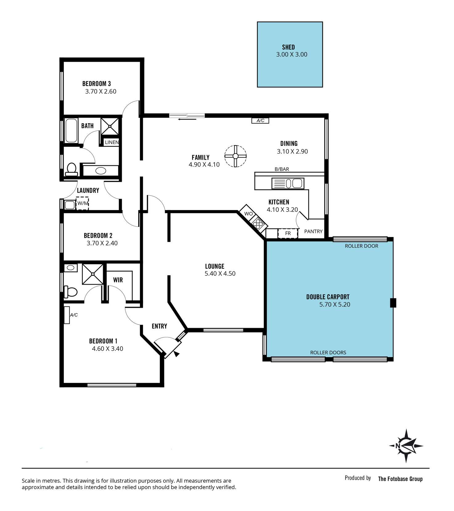 Floorplan of Homely house listing, 5 Hoylake Court, Seaford Rise SA 5169