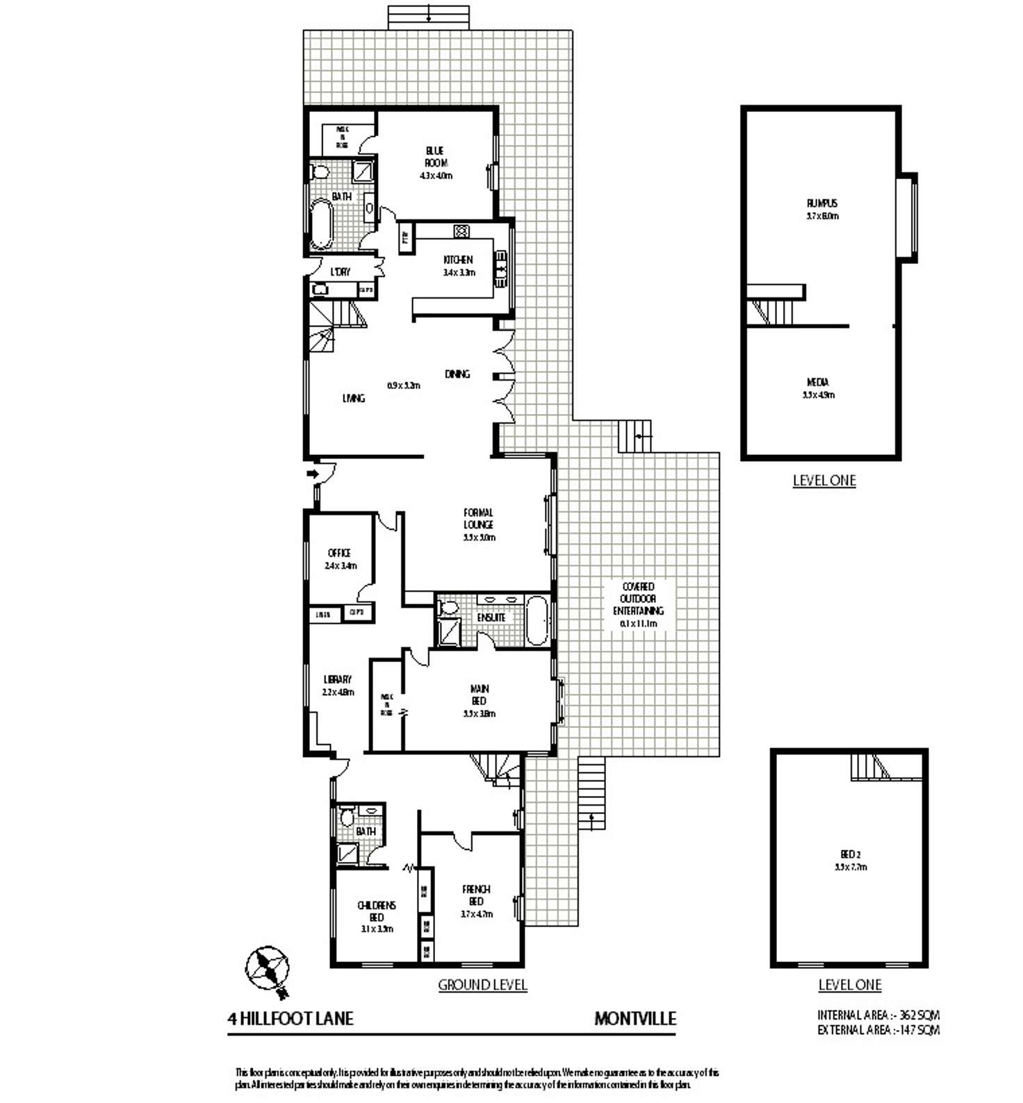 Floorplan of Homely house listing, 4-6 Hillfoot Lane, Montville QLD 4560