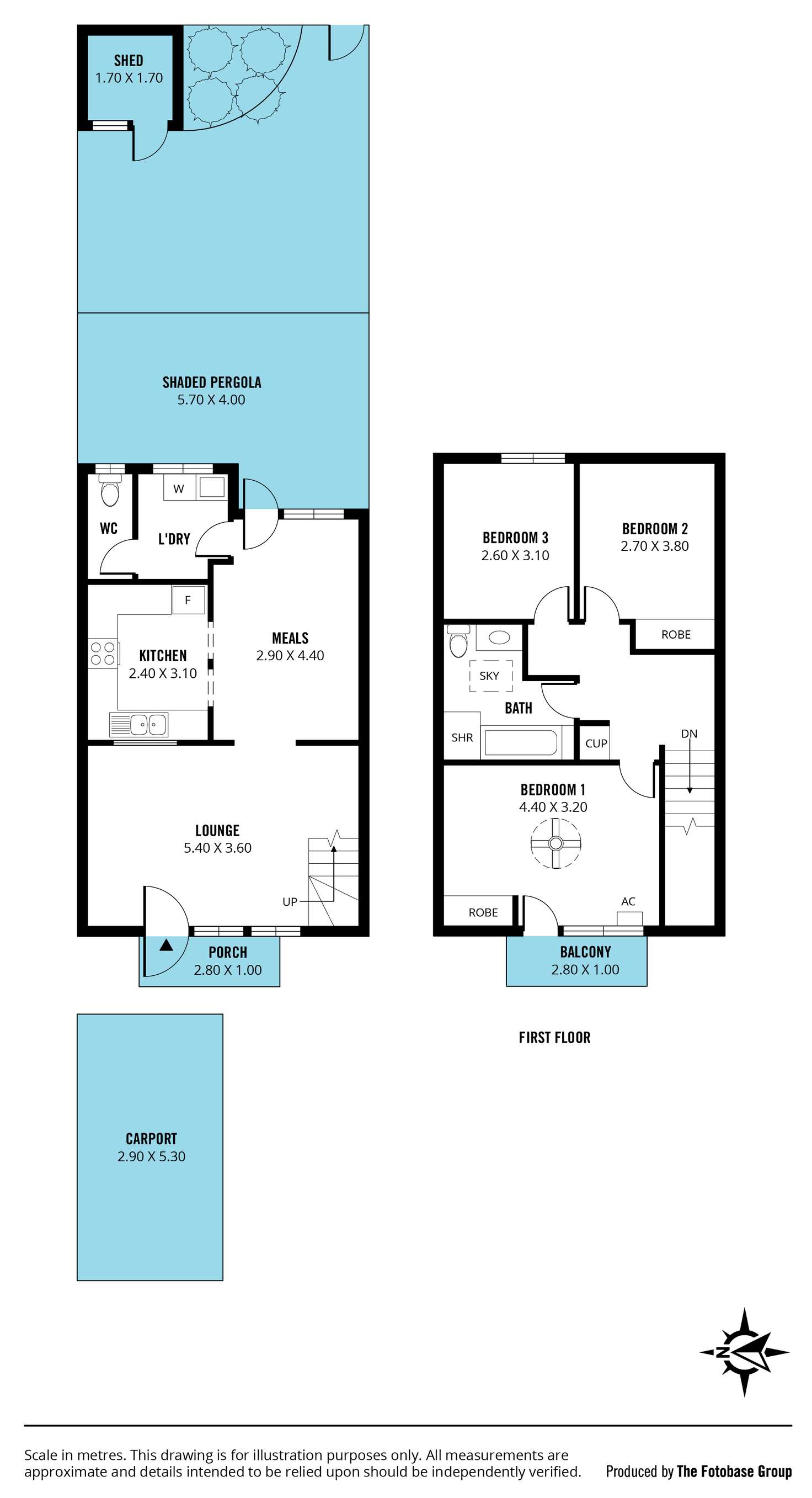 Floorplan of Homely house listing, 8/29 Epstein Drive, Morphett Vale SA 5162