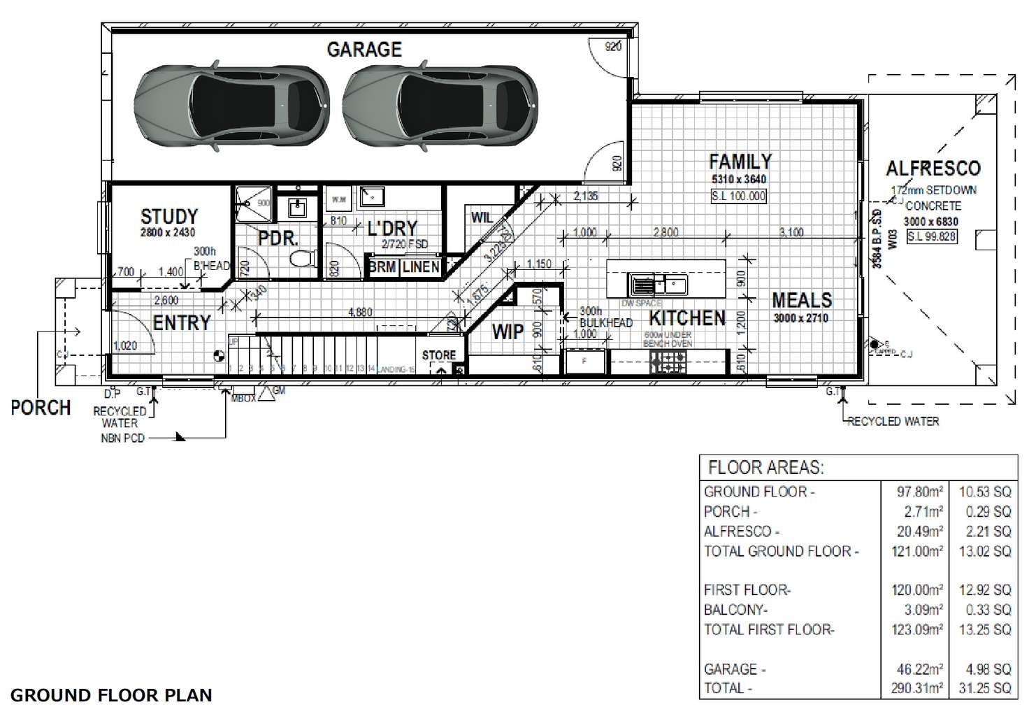 Floorplan of Homely house listing, 10 Signal Circuit, Aintree VIC 3336