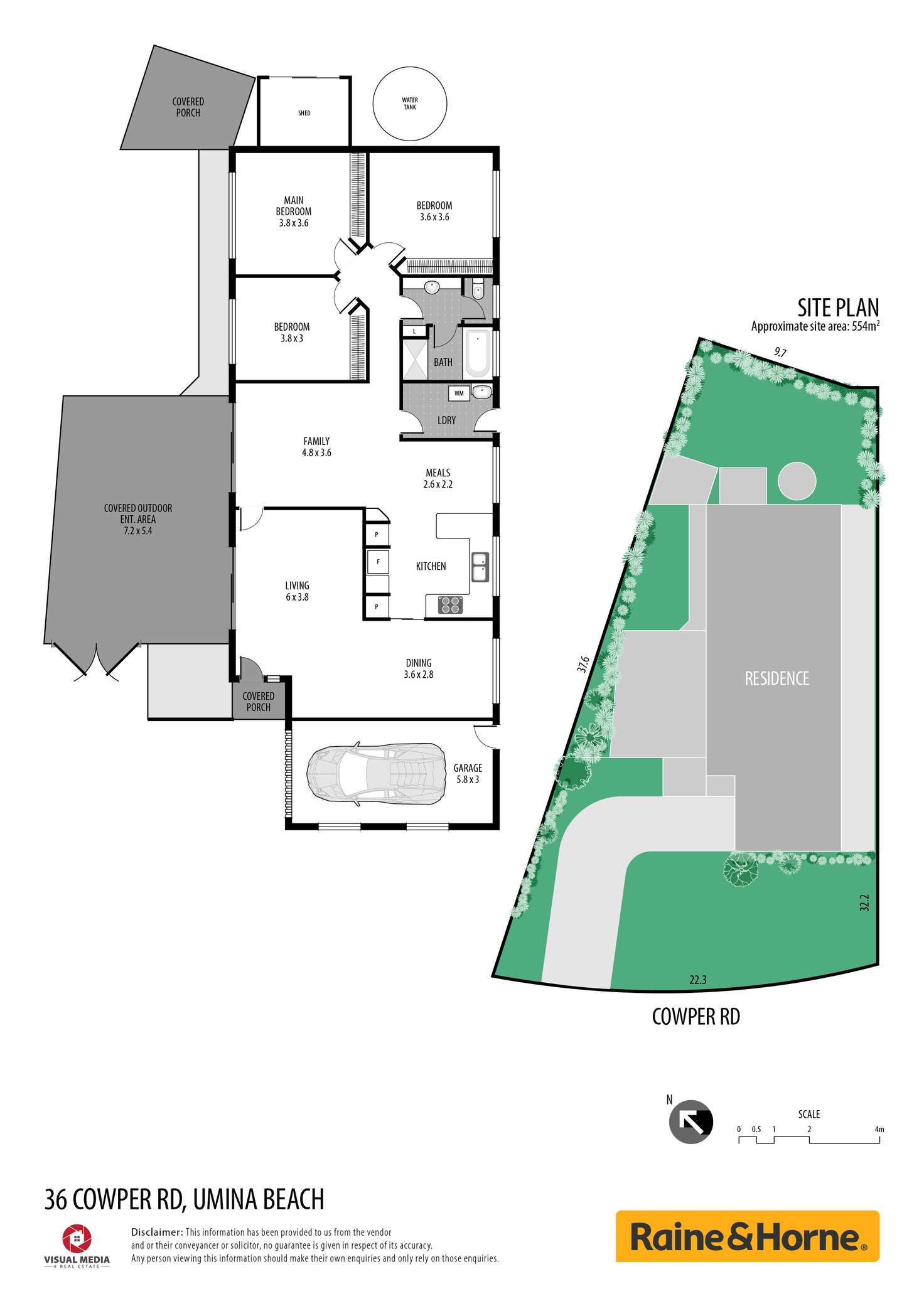 Floorplan of Homely house listing, 36 Cowper Road, Umina Beach NSW 2257