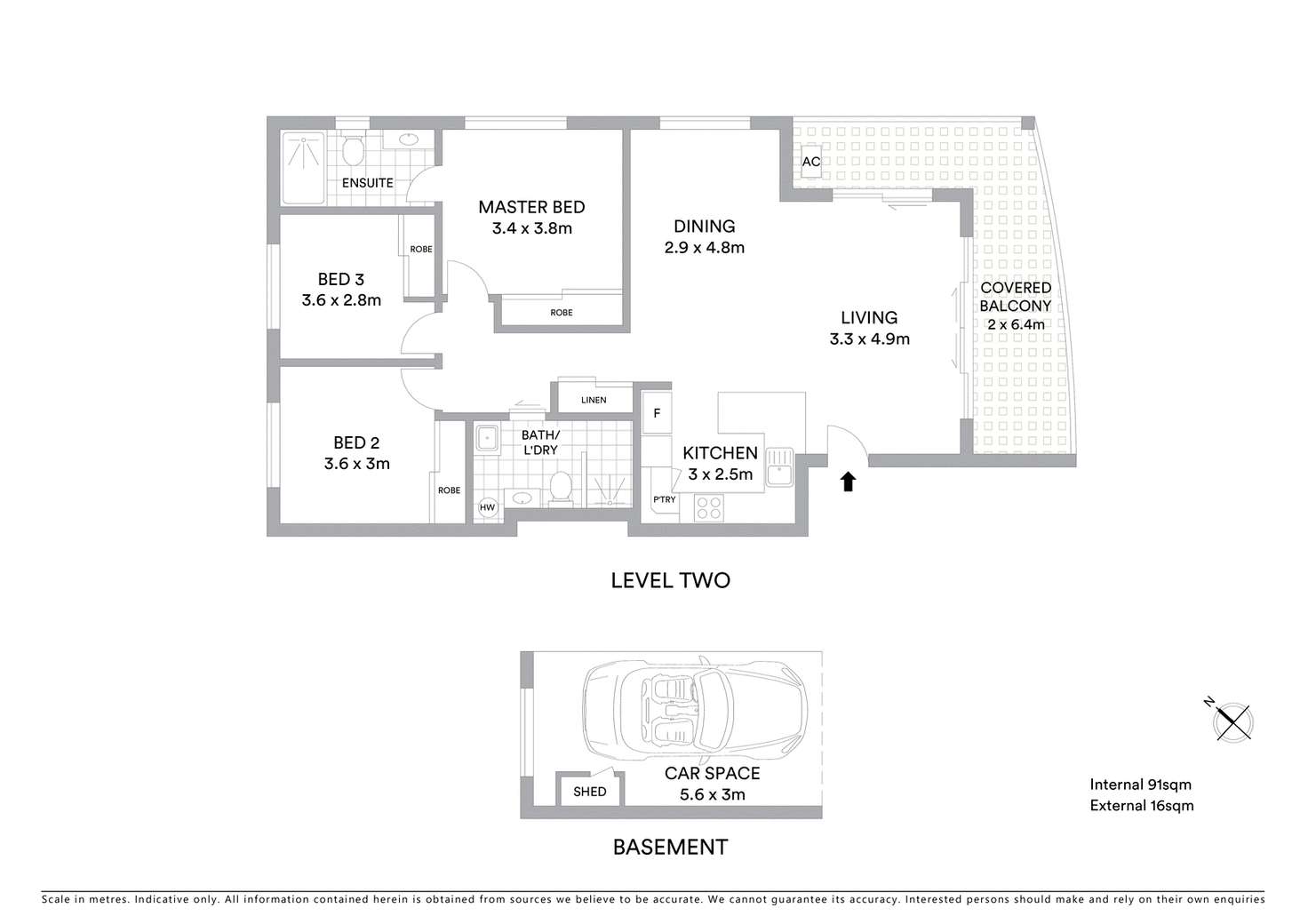 Floorplan of Homely apartment listing, 97/955 Gold Coast Highway, Palm Beach QLD 4221