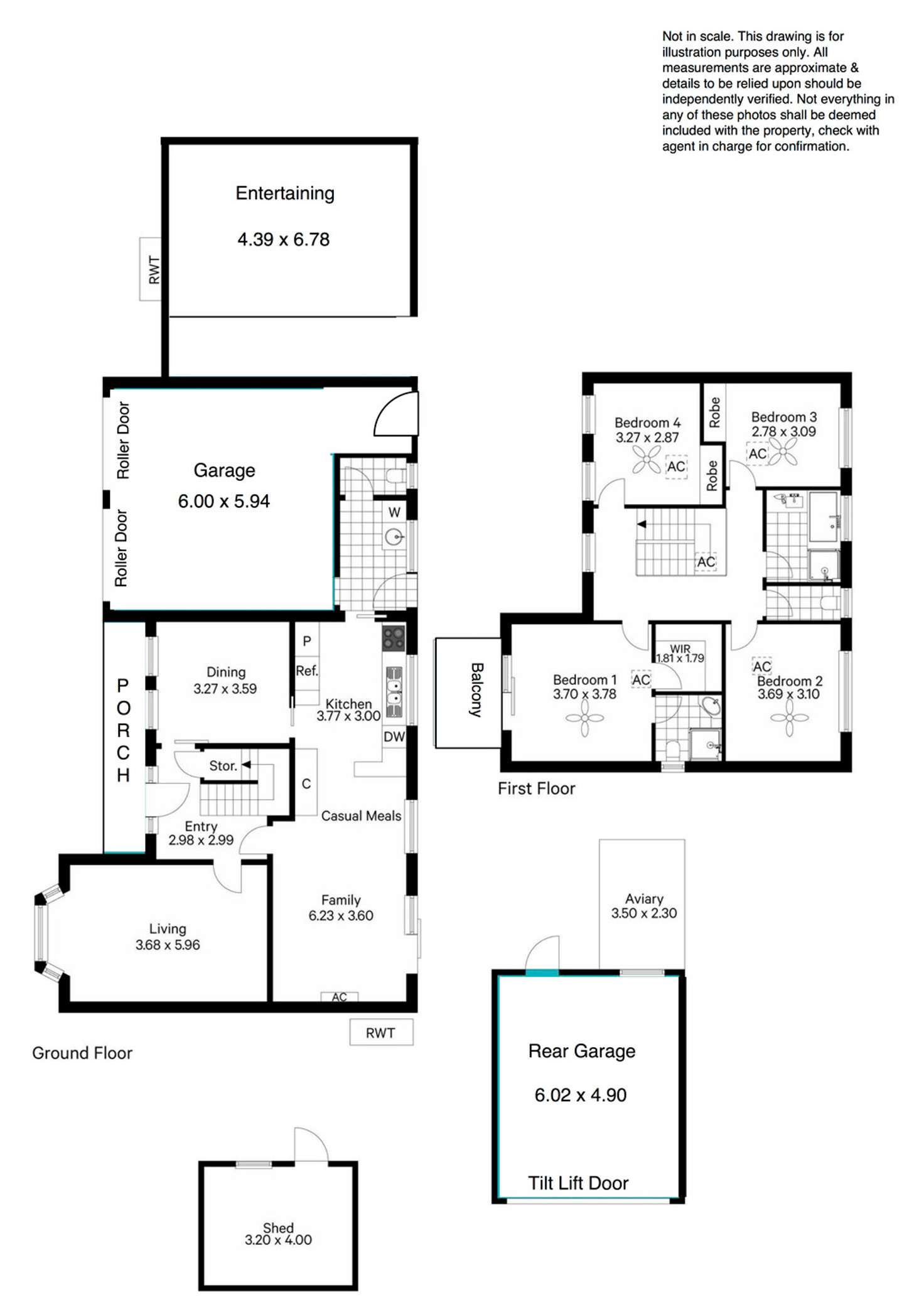 Floorplan of Homely house listing, 2 Goodrington Way, Moana SA 5169