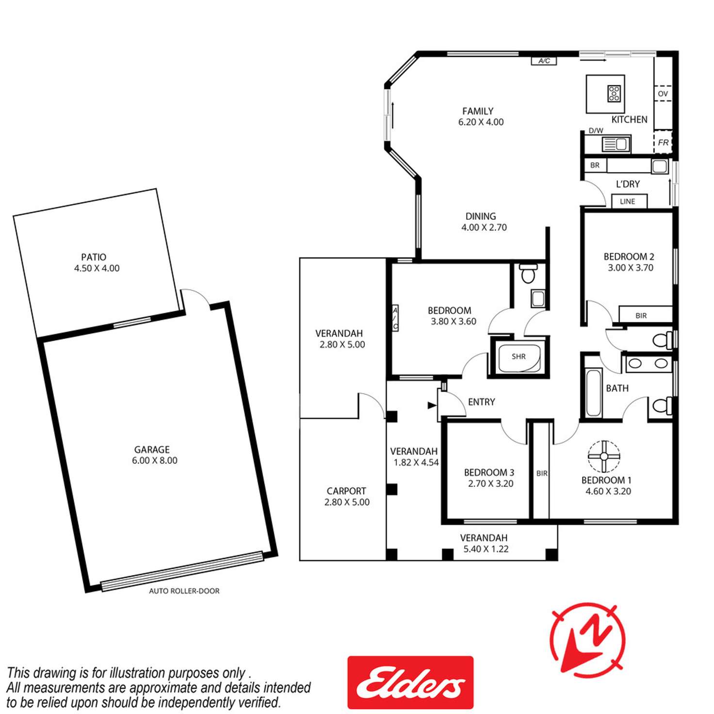 Floorplan of Homely house listing, 4 CONNELL STREET, Victor Harbor SA 5211