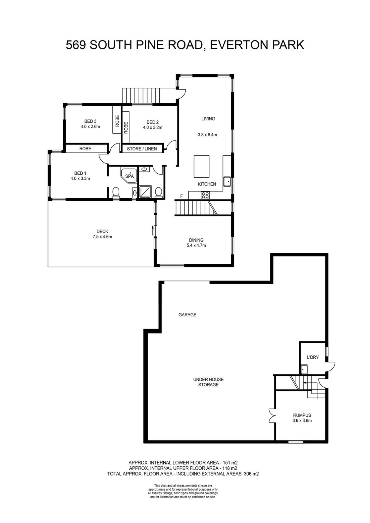 Floorplan of Homely house listing, 569 South Pine Road, Everton Park QLD 4053