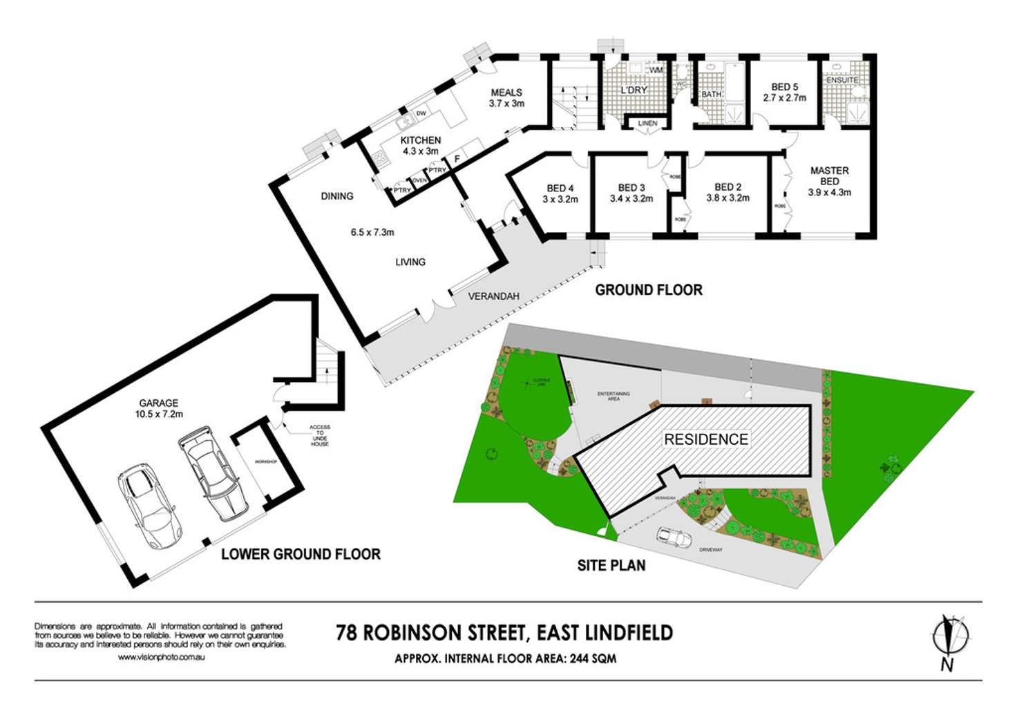 Floorplan of Homely house listing, 78 Robinson Street, East Lindfield NSW 2070