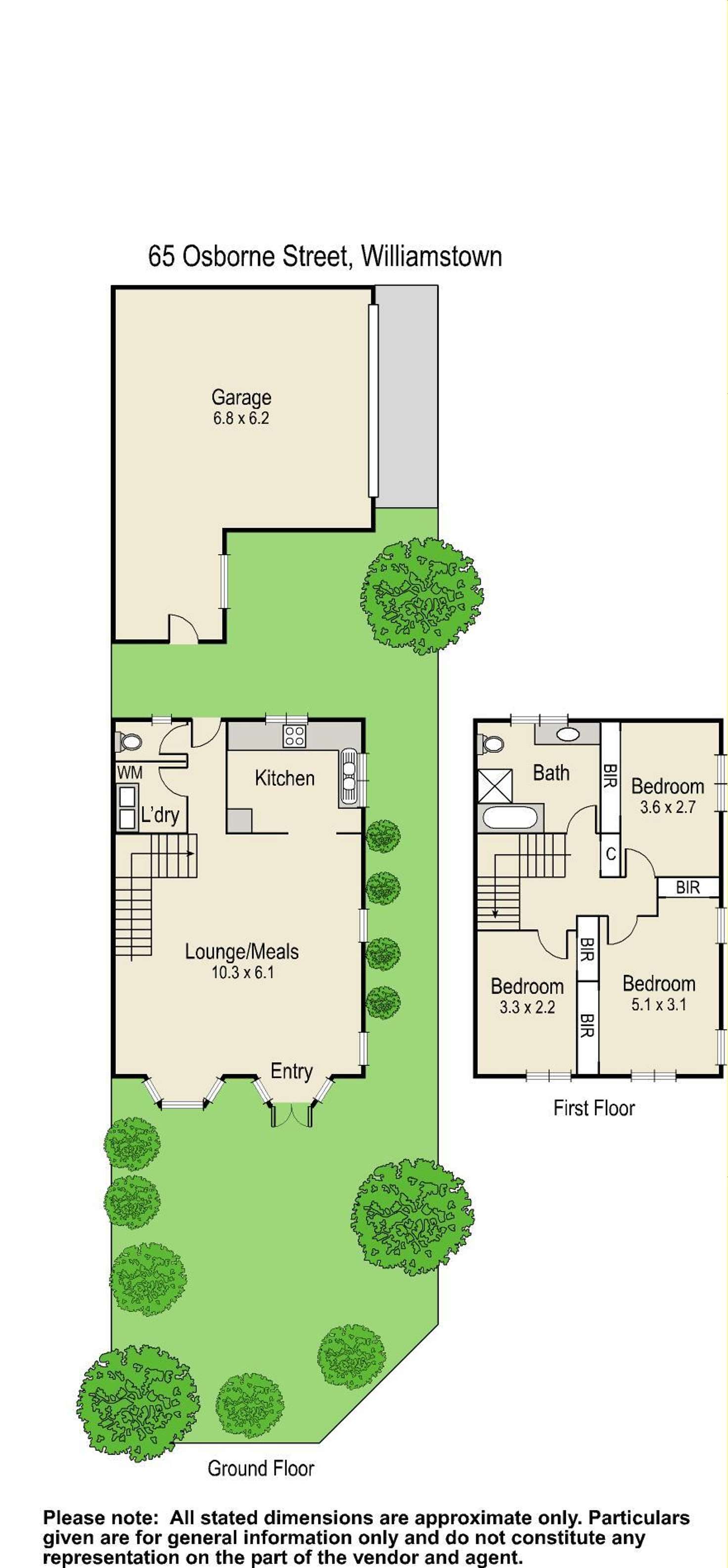 Floorplan of Homely house listing, 65 Osborne Street, Williamstown VIC 3016