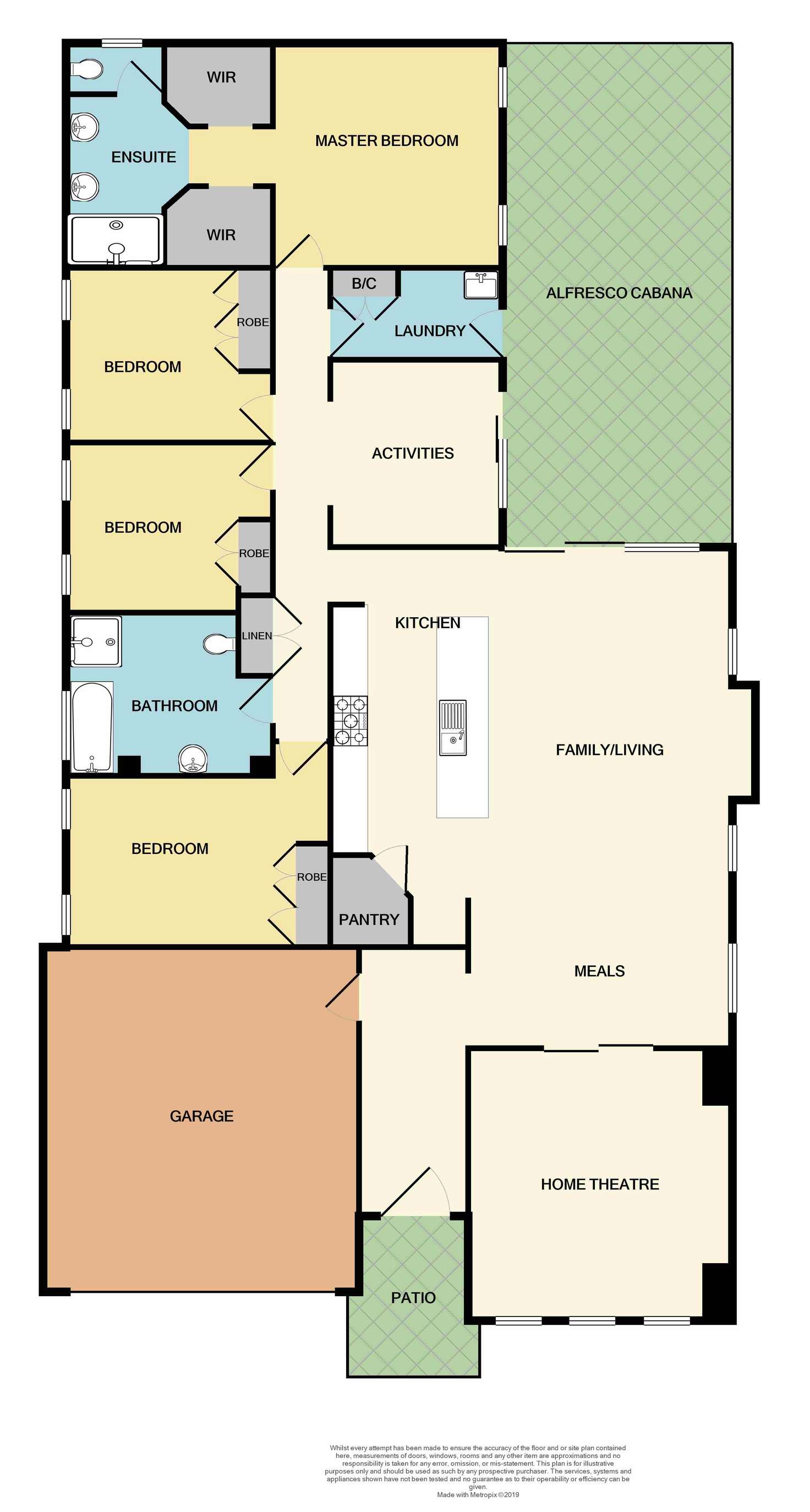 Floorplan of Homely house listing, 19 Settlers Boulevard, Chisholm NSW 2322