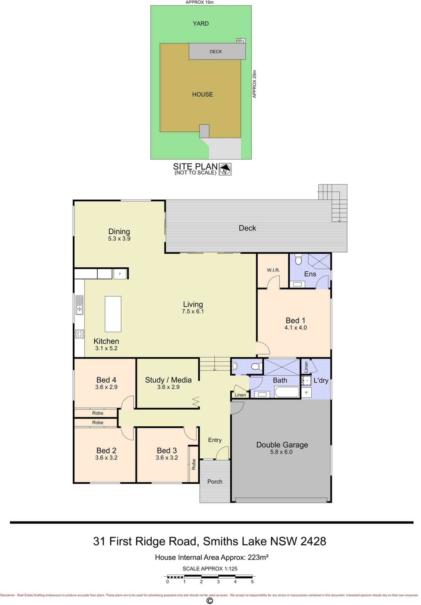 Floorplan of Homely house listing, 31 First Ridge Road, Smiths Lake NSW 2428