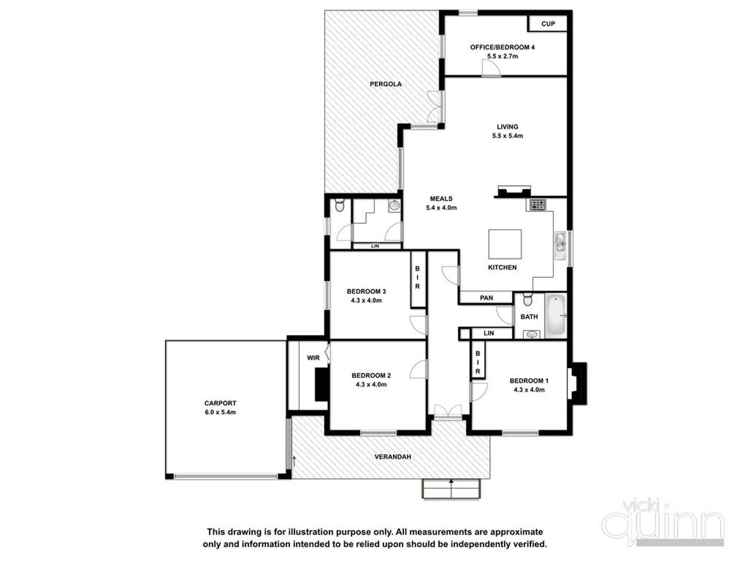 Floorplan of Homely house listing, 40 WEHL STREET NORTH, Mount Gambier SA 5290